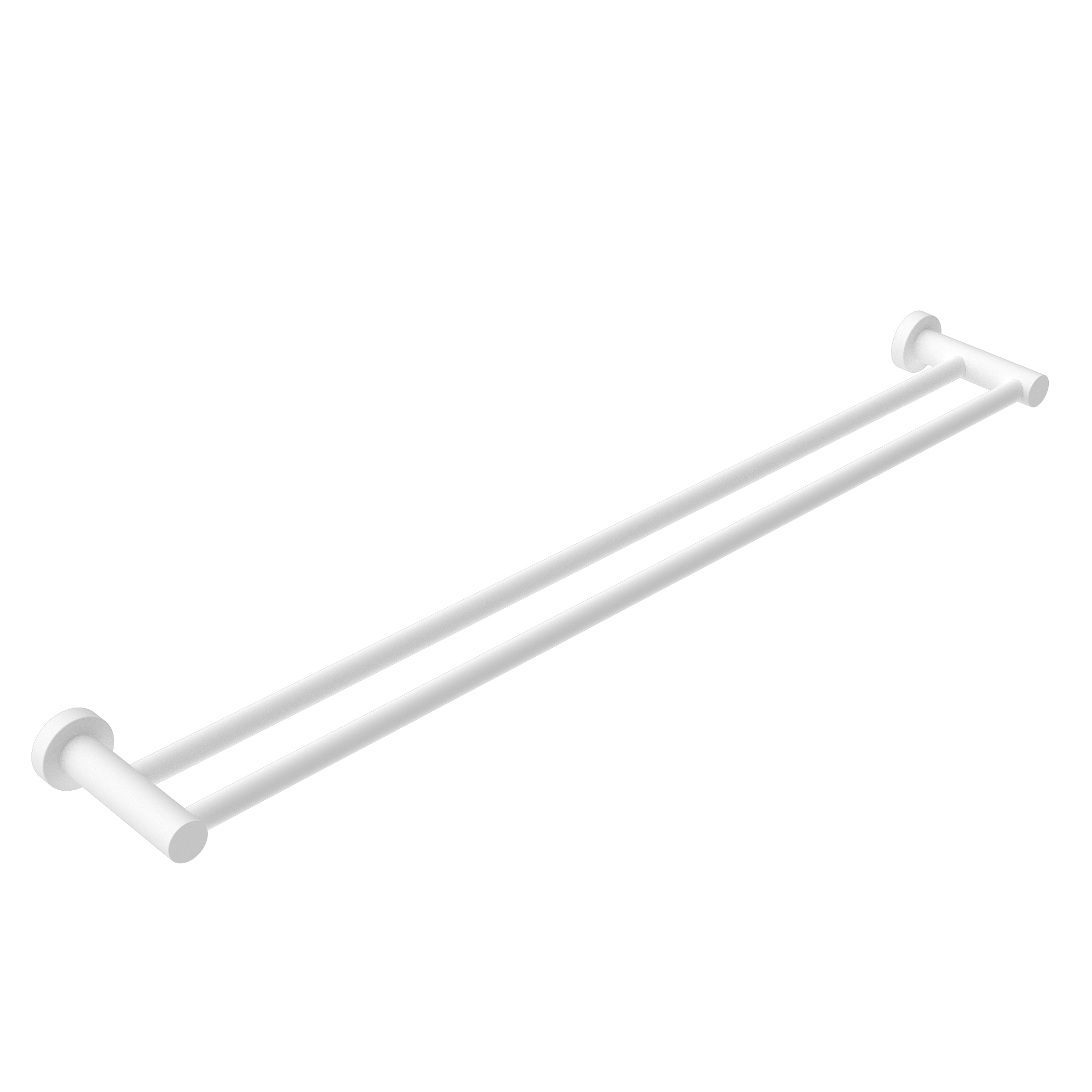 Mecca Double Towel Rail 600mm