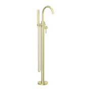 Mecca Round Freestanding Mixer With Hand Shower
