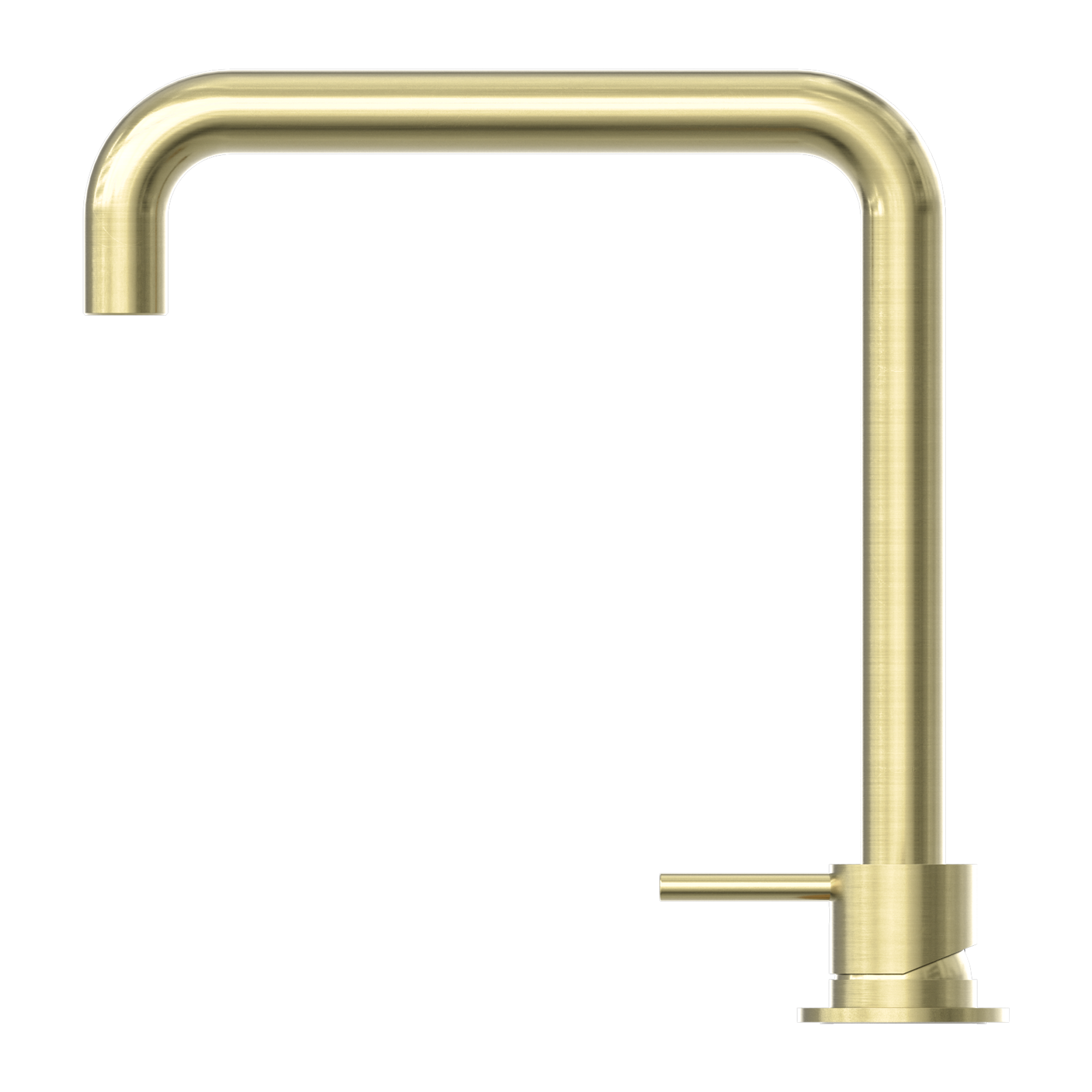 Mecca Hob Basin Mixer With Square Swivel Spout
