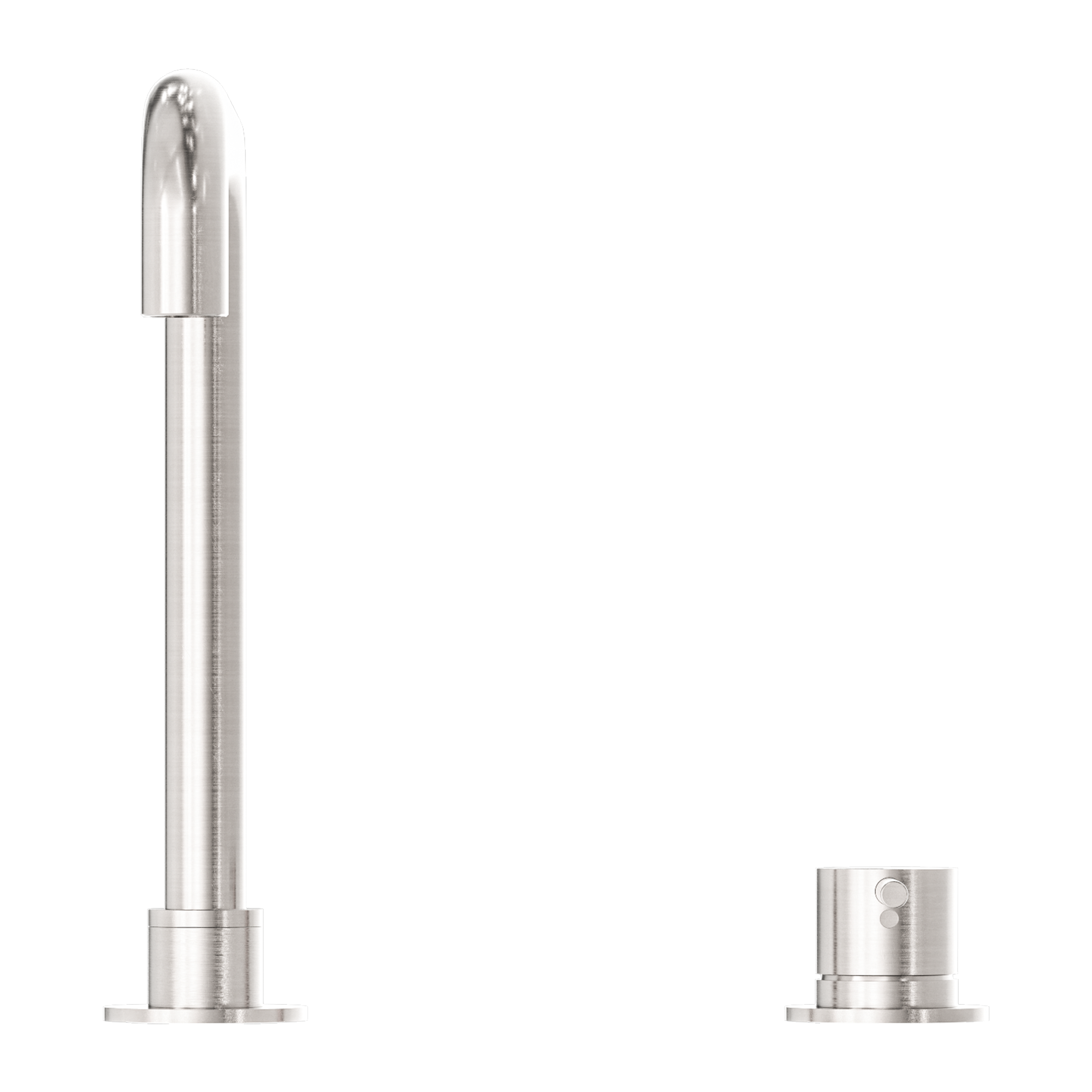 Mecca Hob Basin Mixer With Square Swivel Spout