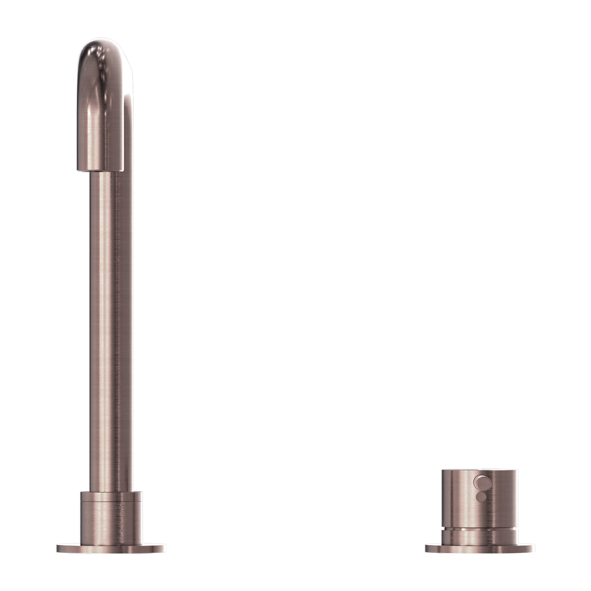 Mecca Hob Basin Mixer With Square Swivel Spout