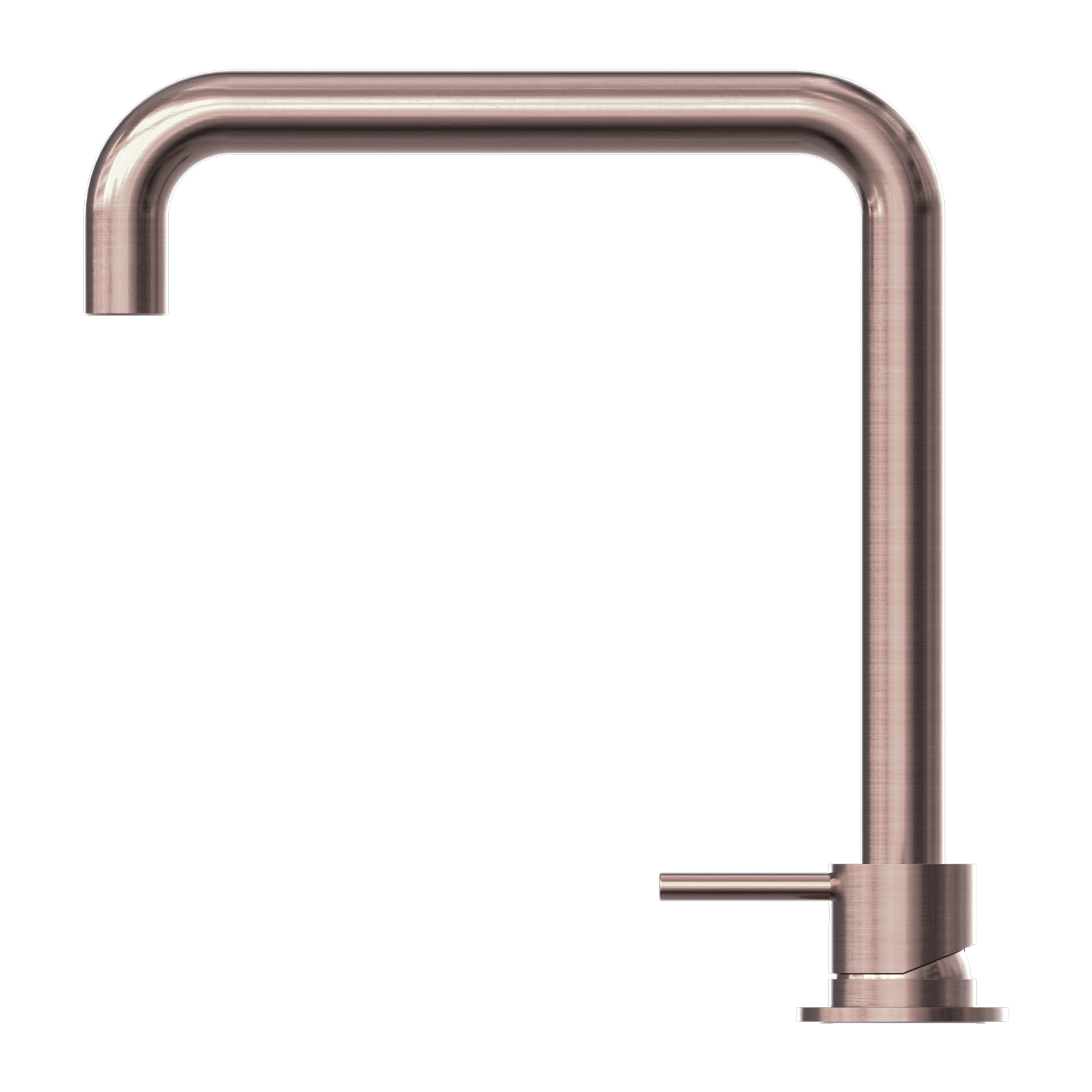 Mecca Hob Basin Mixer With Square Swivel Spout