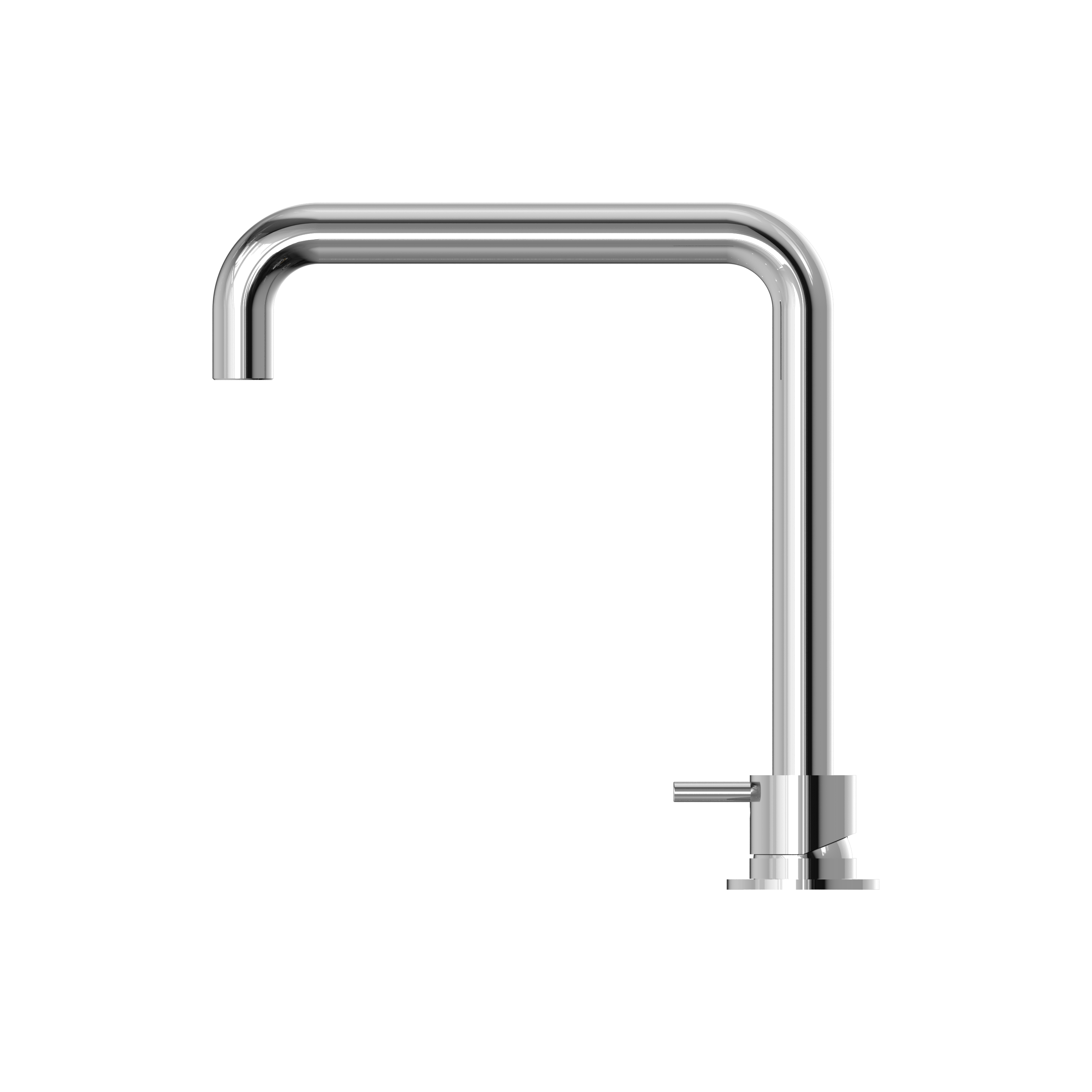 Mecca Hob Basin Mixer With Square Swivel Spout