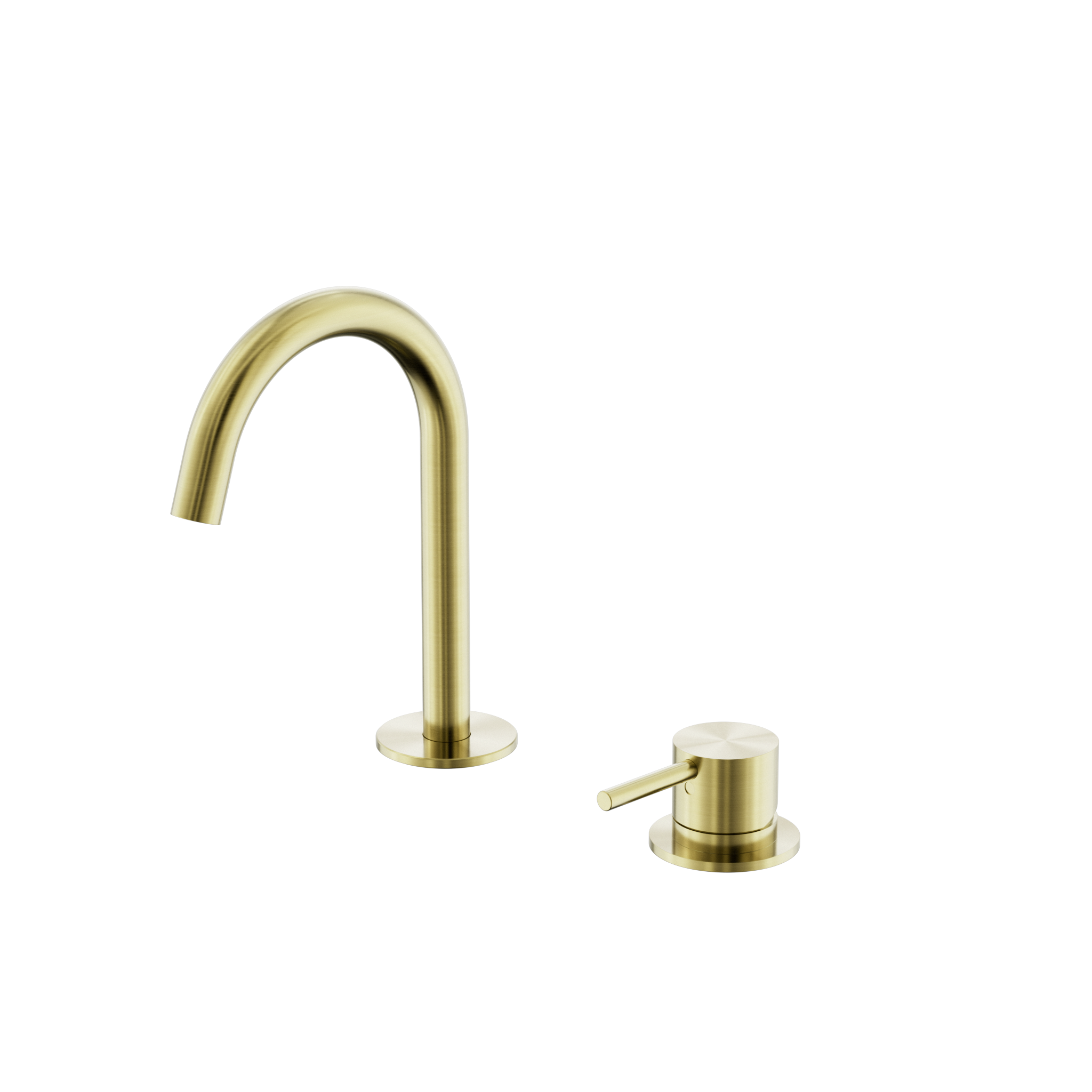 Mecca Hob Baisn Mixer Set with Arc Spout