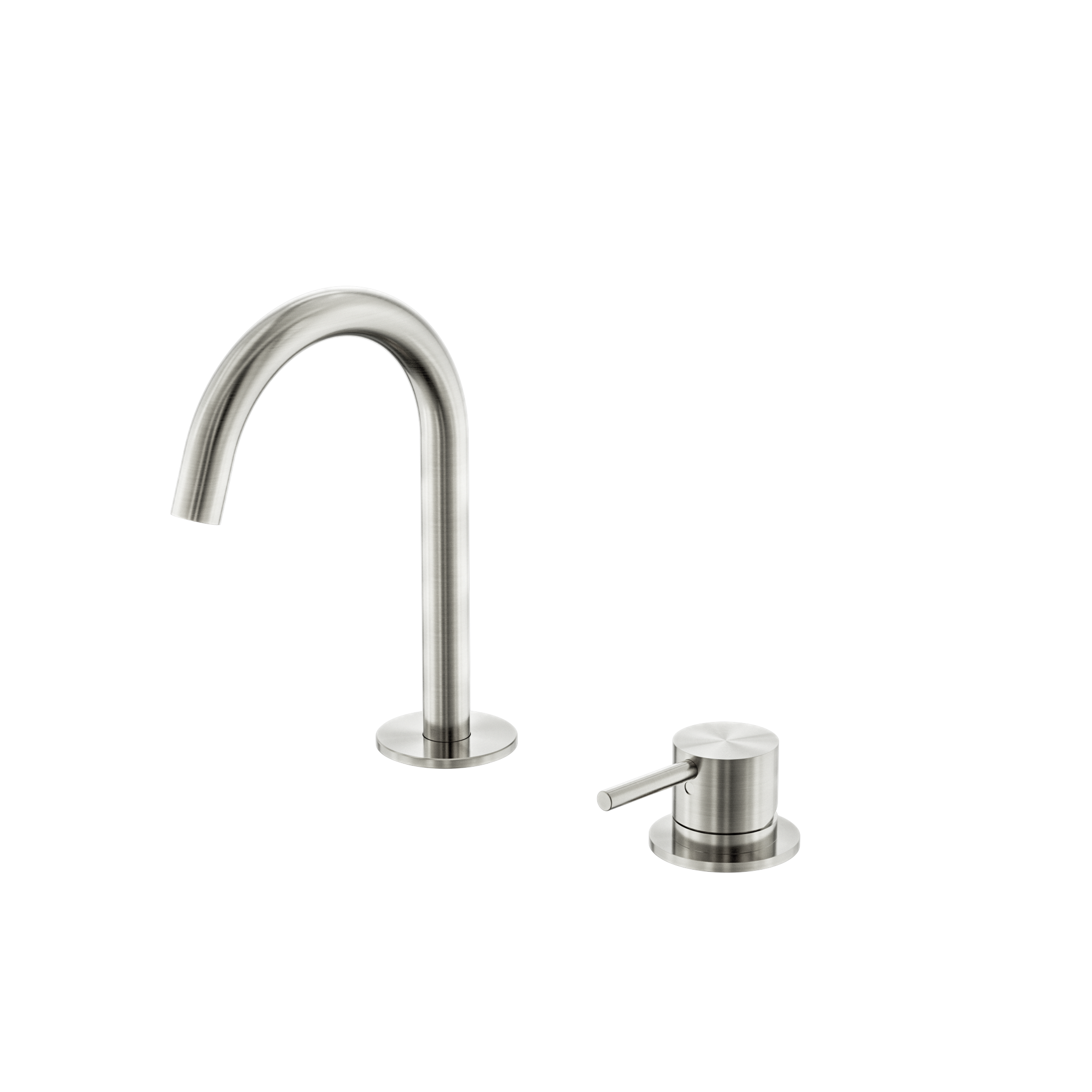 Mecca Hob Baisn Mixer Set with Arc Spout