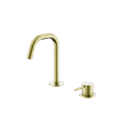 Mecca Hob Baisn Mixer Set With Edge Spout