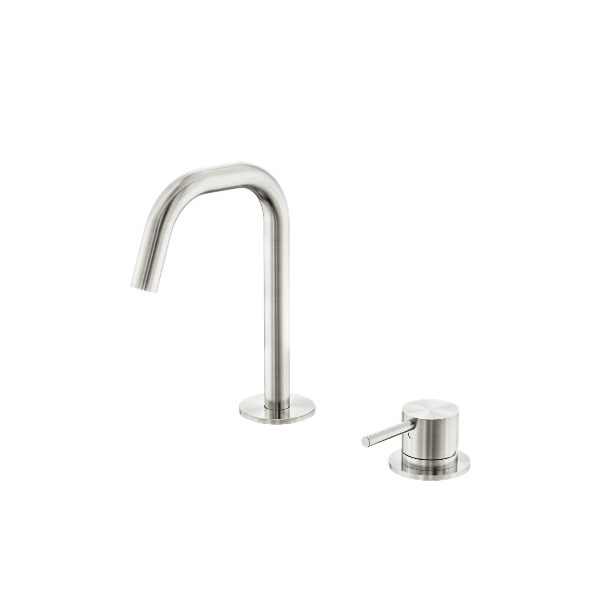 Mecca Hob Baisn Mixer Set With Edge Spout