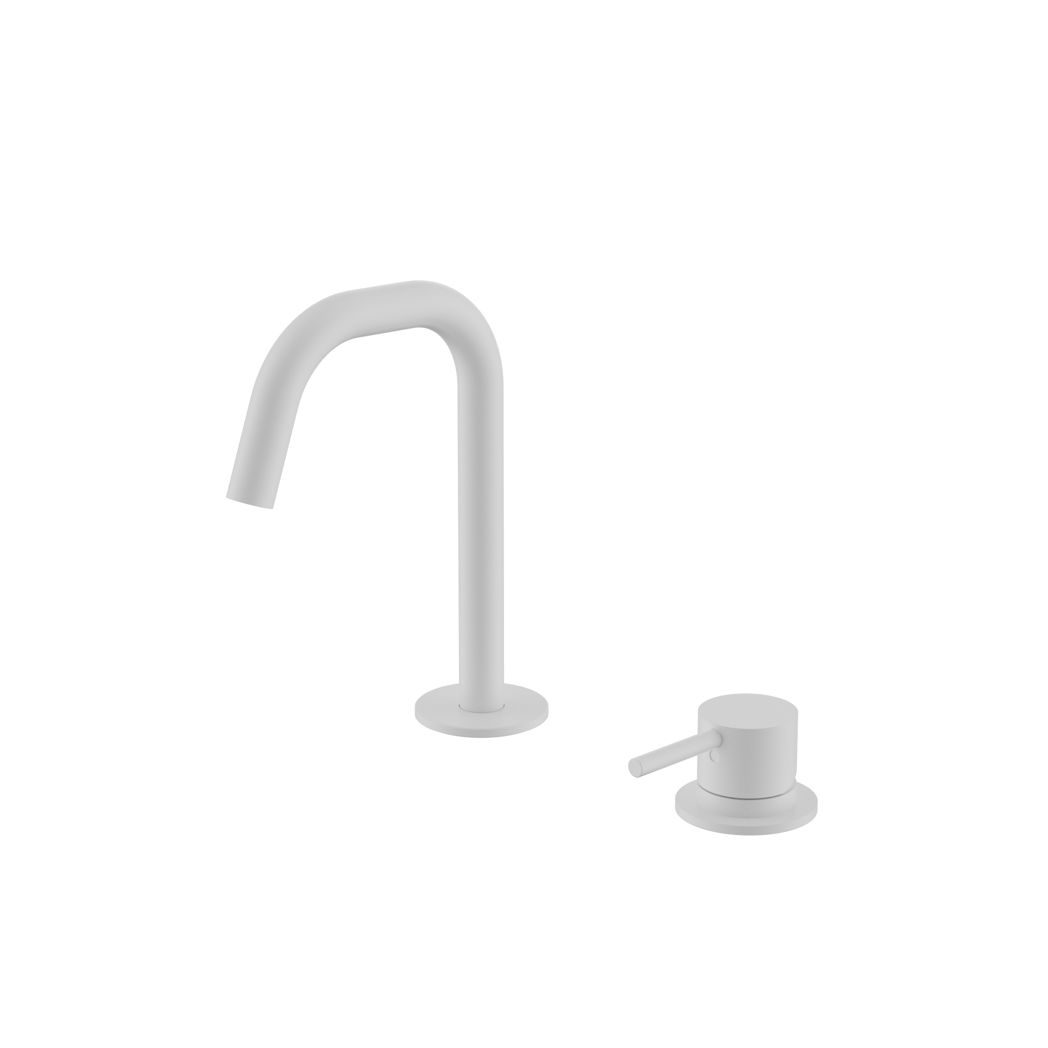 Mecca Hob Baisn Mixer Set With Edge Spout