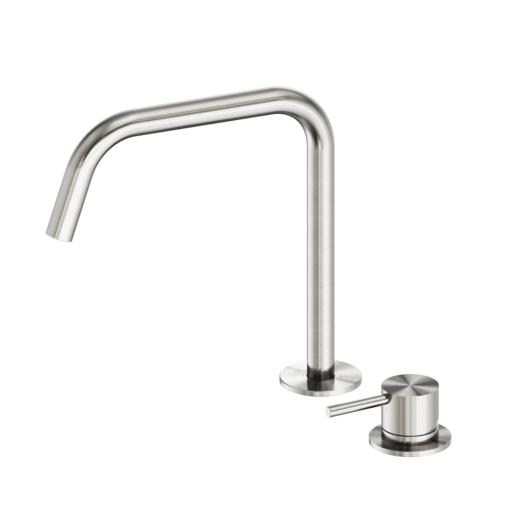 Mecca Hob Kitchen/Bath Mixer Set With Edge Spout 2