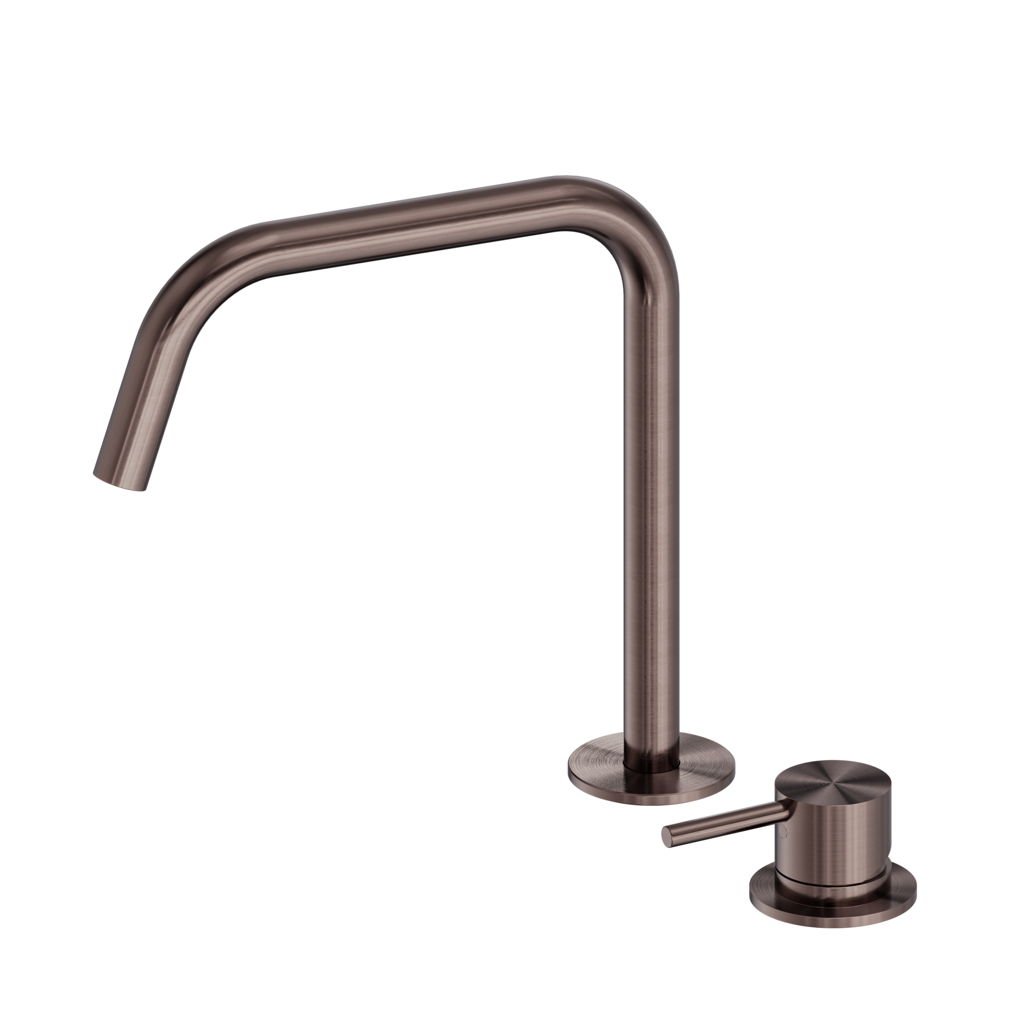 Mecca Hob Kitchen/Bath Mixer Set With Edge Spout 2
