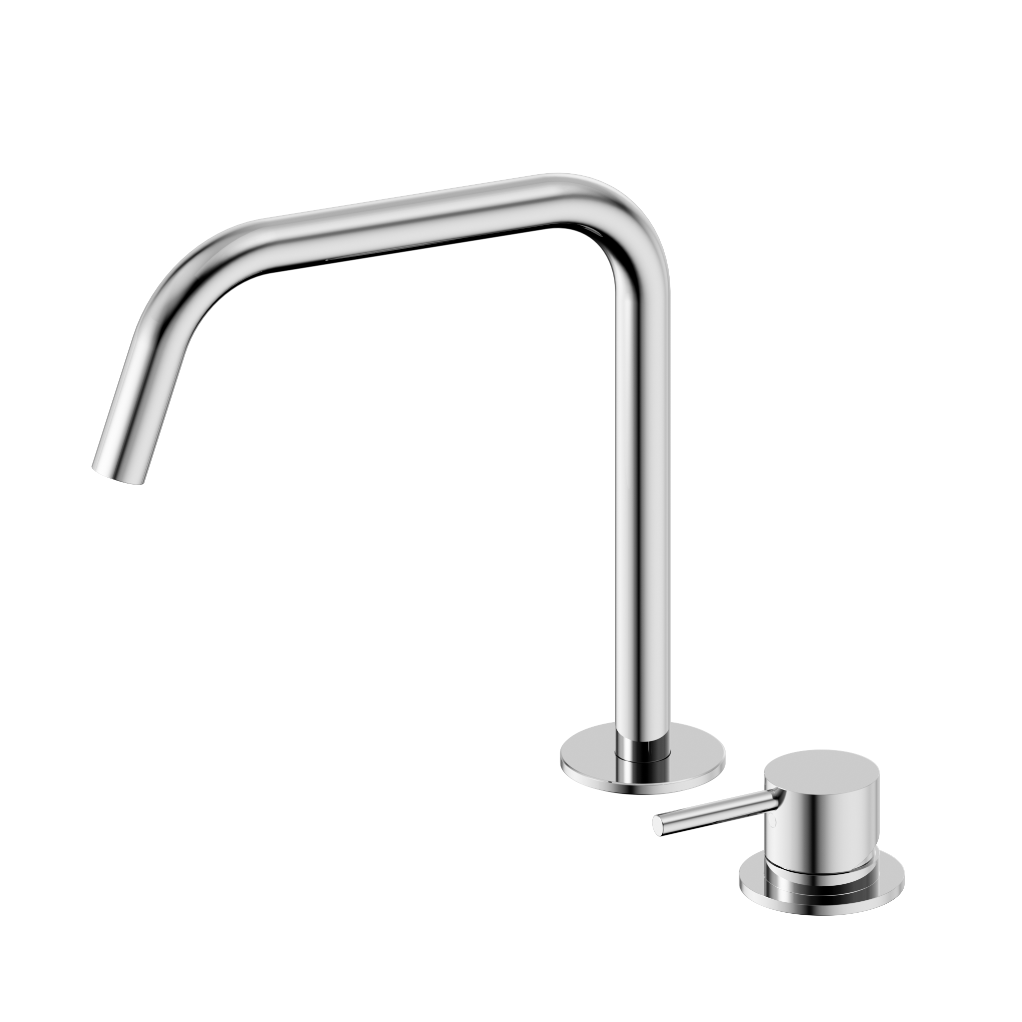 Mecca Hob Kitchen/Bath Mixer Set With Edge Spout 2