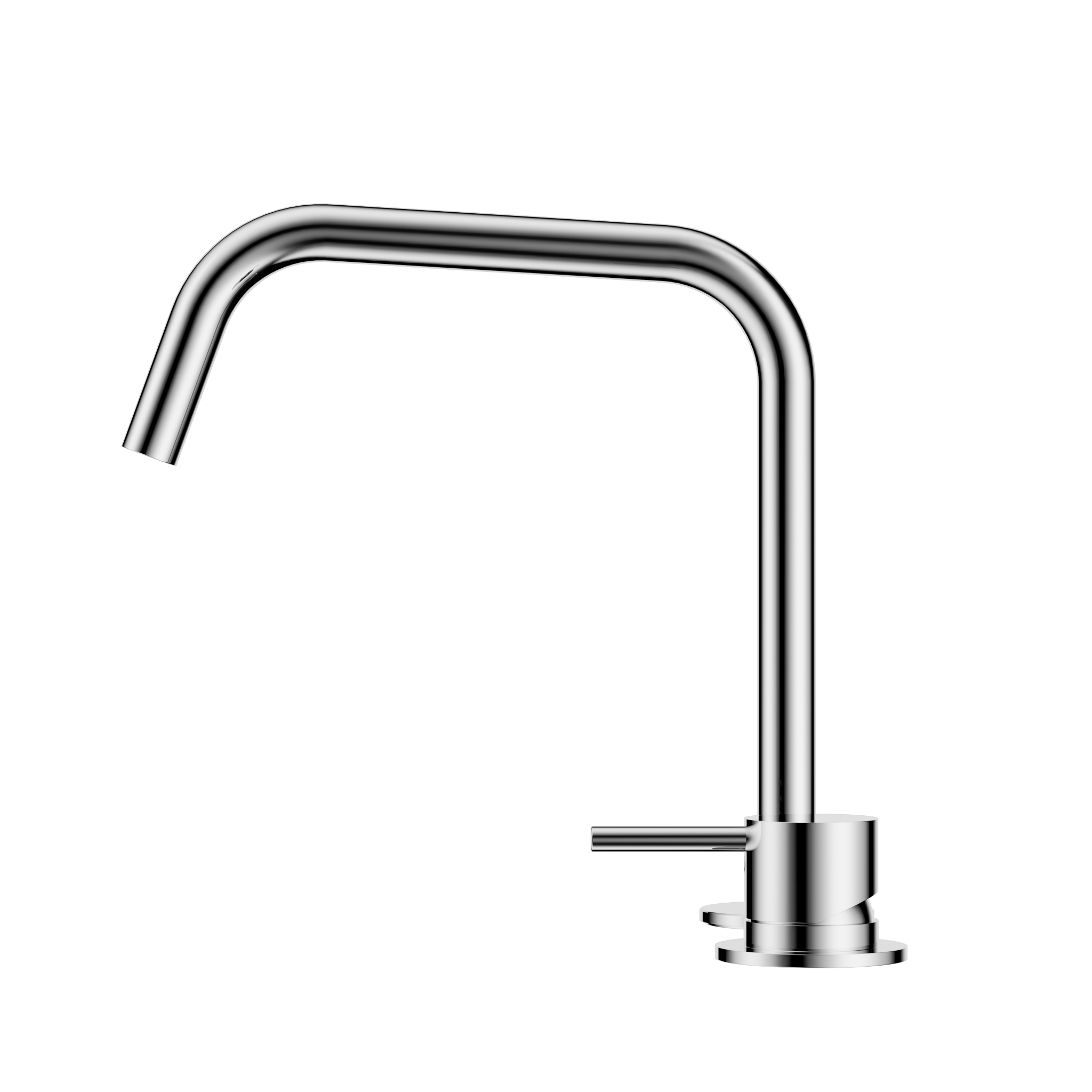 Mecca Hob Kitchen/Bath Mixer Set With Edge Spout 2