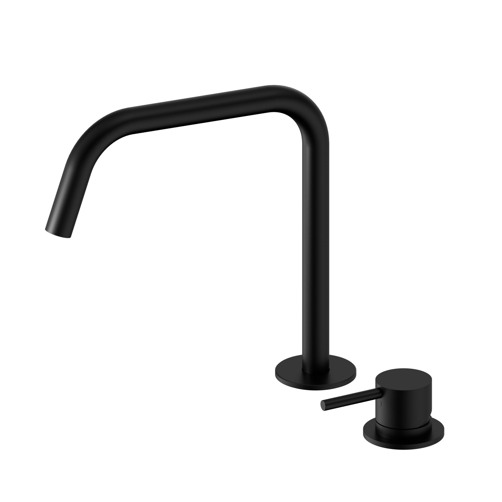Mecca Hob Kitchen/Bath Mixer Set With Edge Spout 2