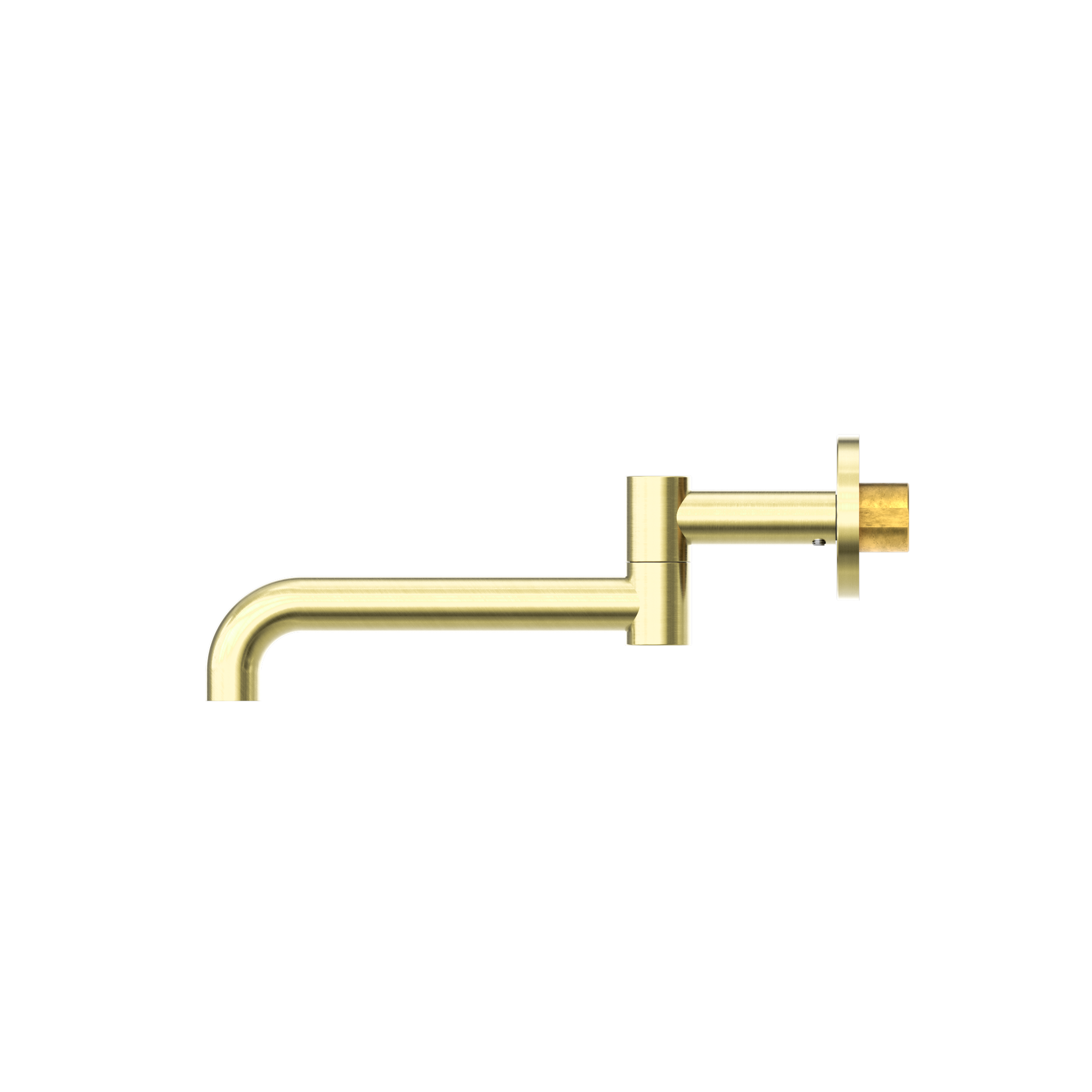 Mecca Wall Mounted Swivel Bath Spout Only 225mm