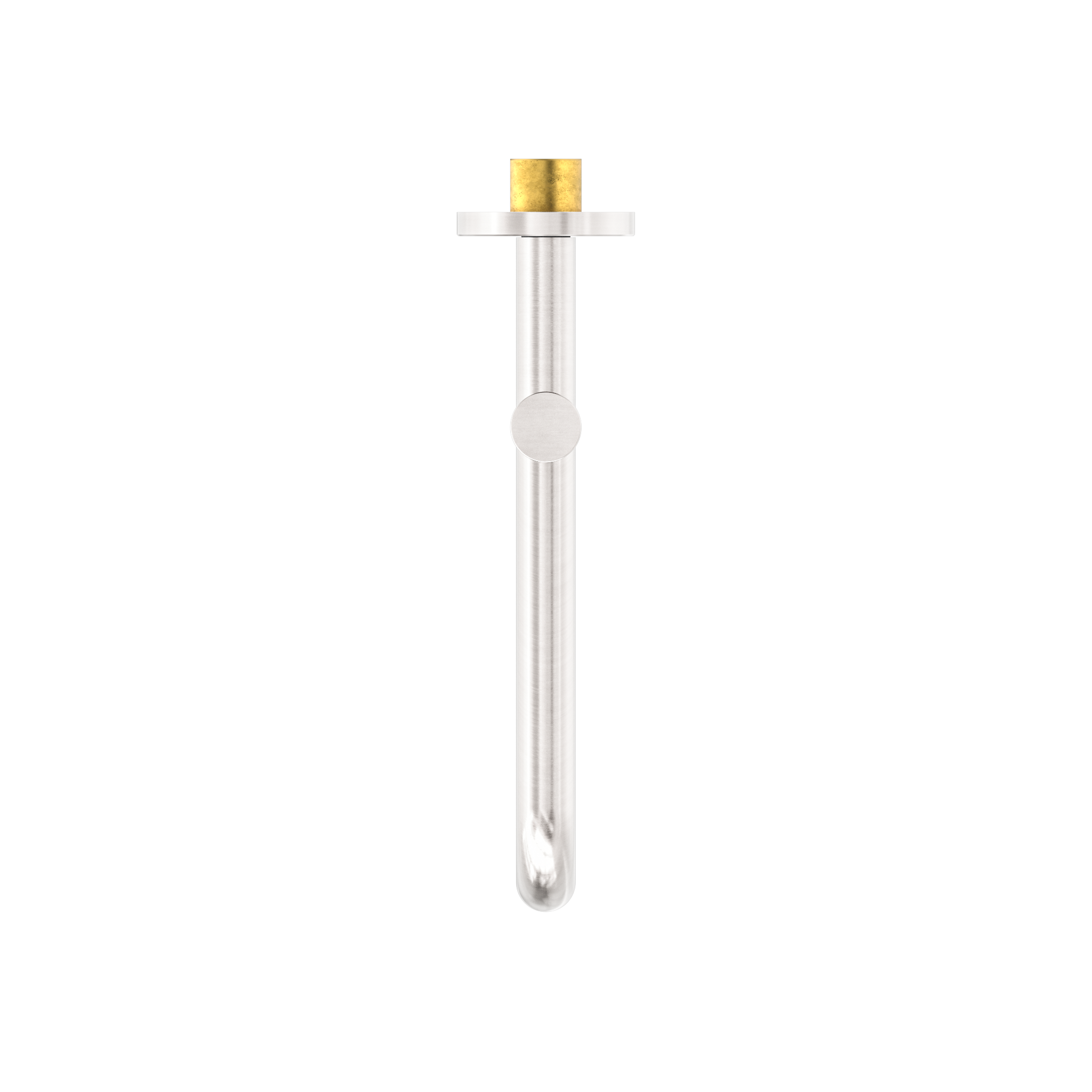 Mecca Wall Mounted Swivel Bath Spout Only 225mm