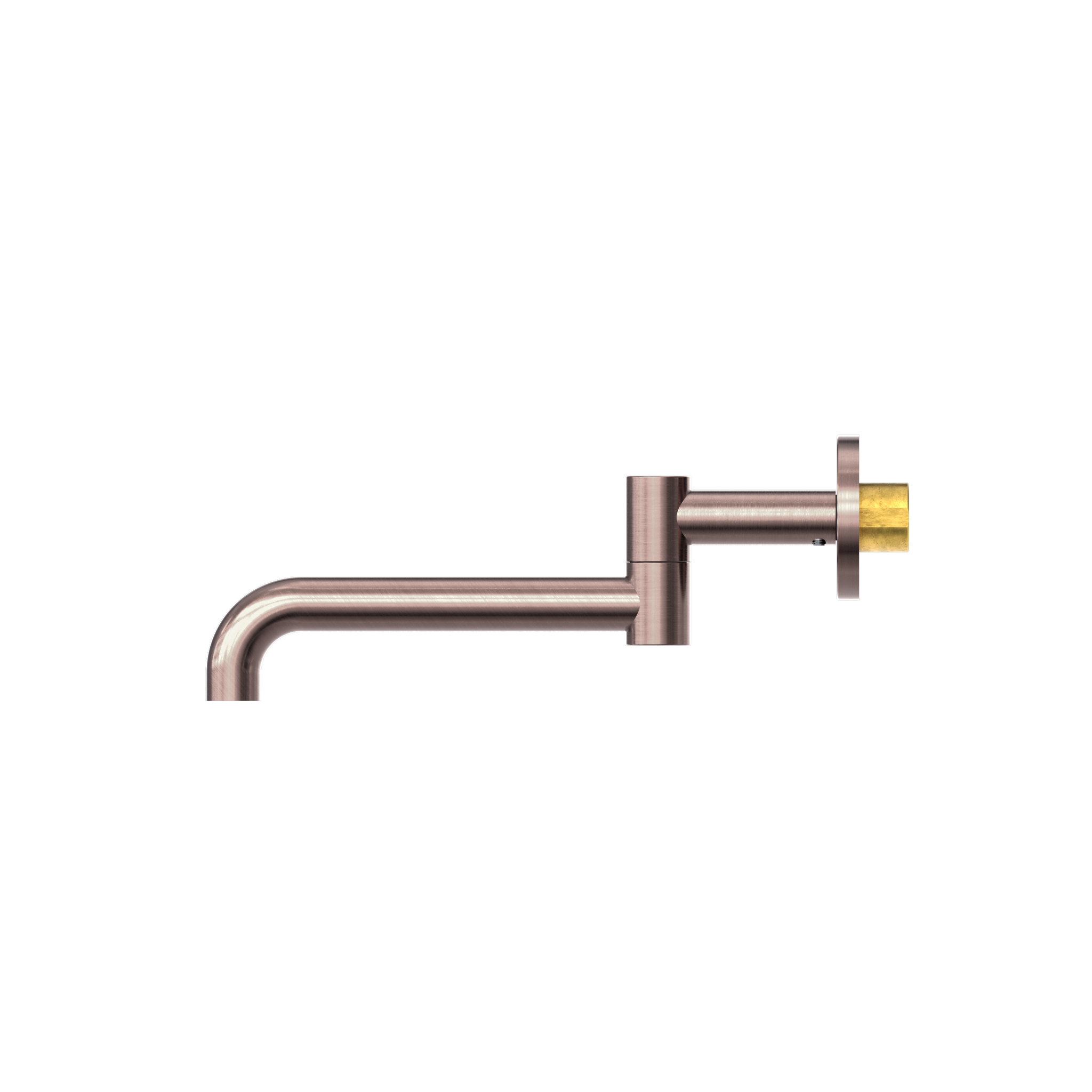 Mecca Wall Mounted Swivel Bath Spout Only 225mm