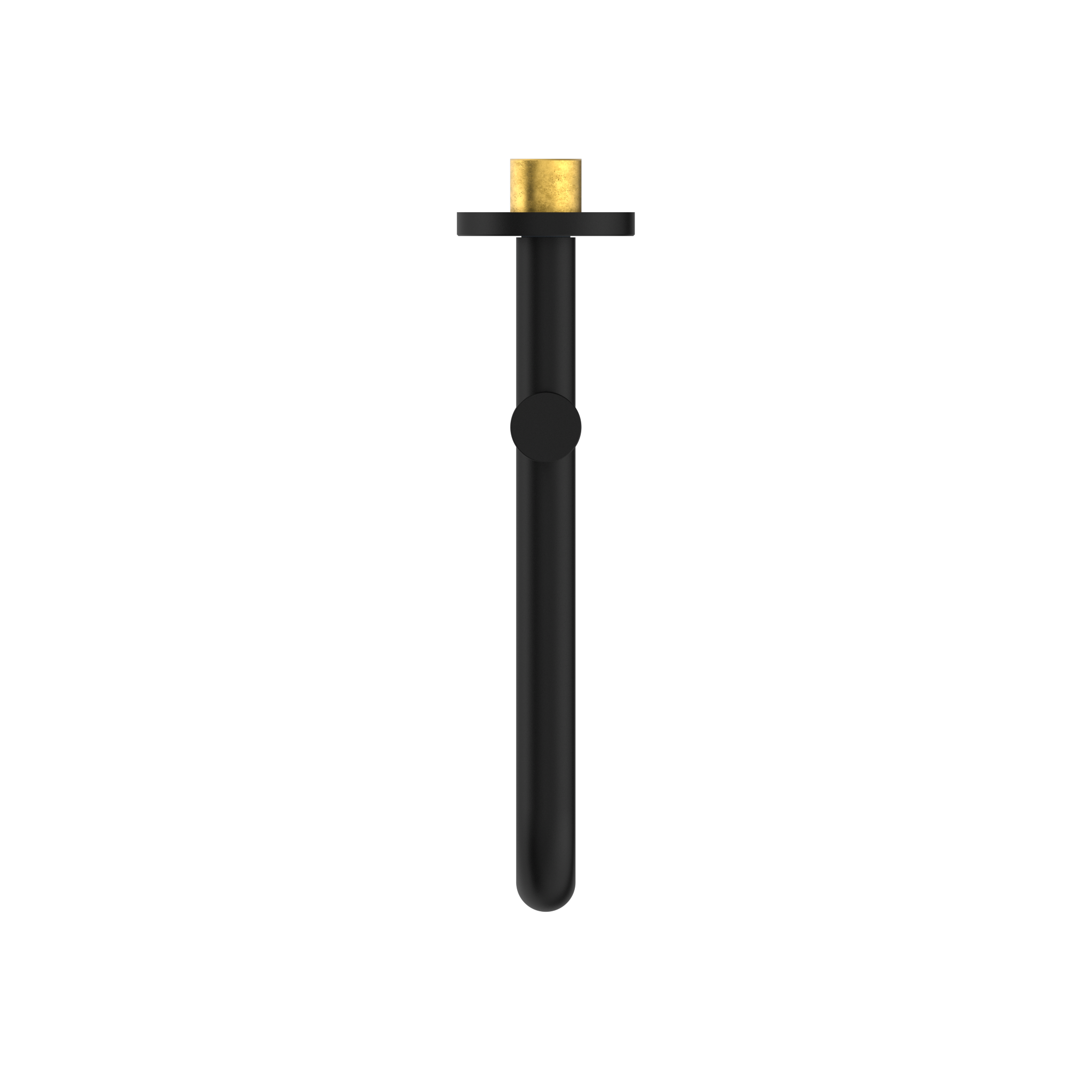 Mecca Wall Mounted Swivel Bath Spout Only 225mm