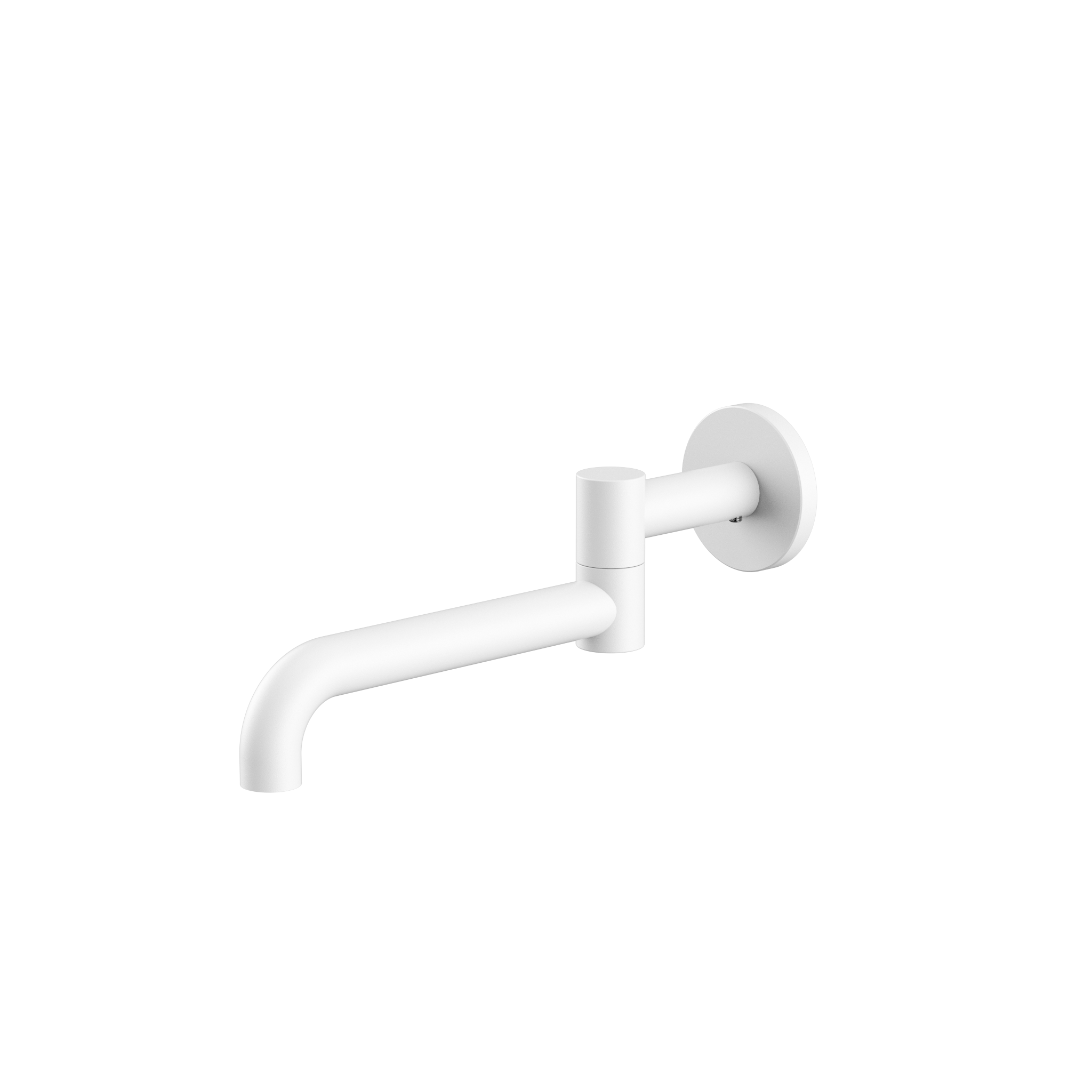 Mecca Wall Mounted Swivel Bath Spout Only 225mm