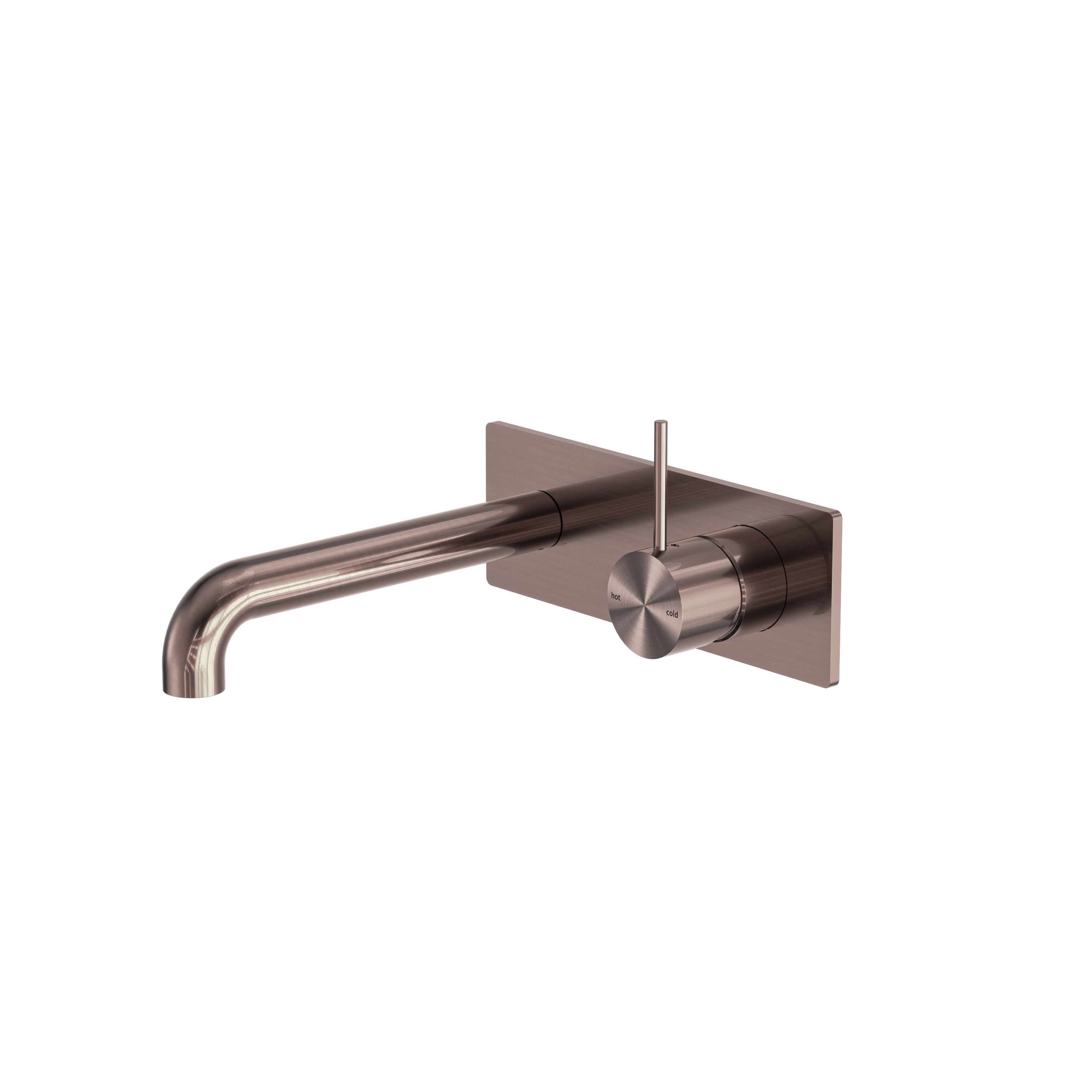 Mecca Wall Basin/Bath Mixer 120mm with Handle Up
