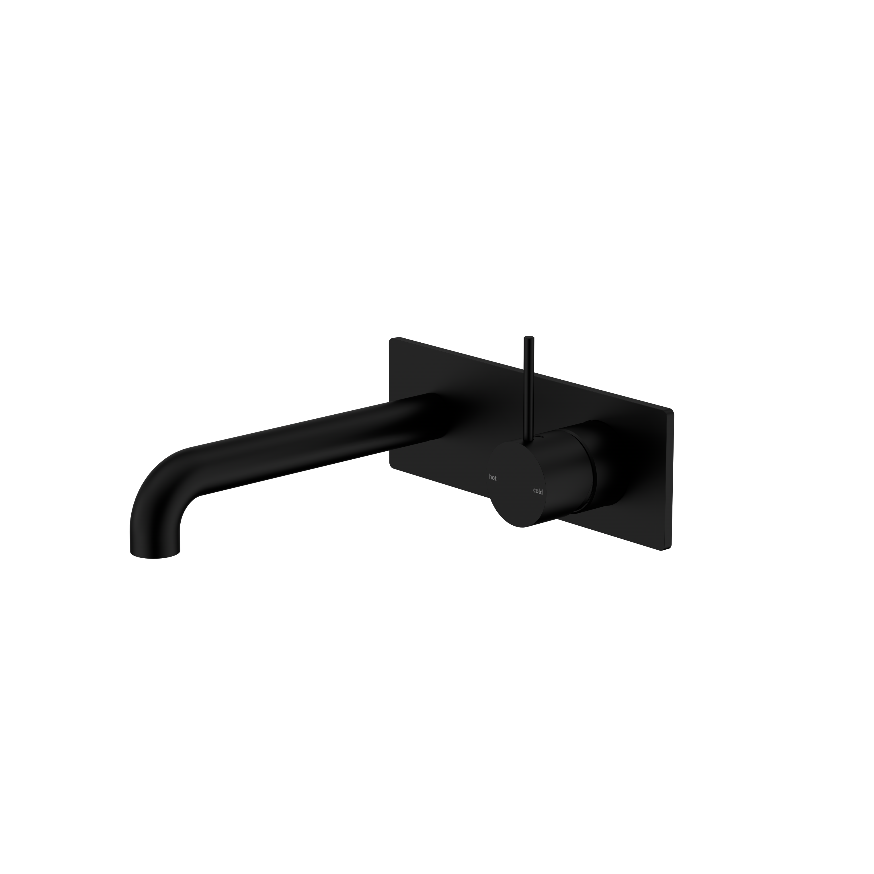 Mecca Wall Basin/Bath Mixer 120mm with Handle Up