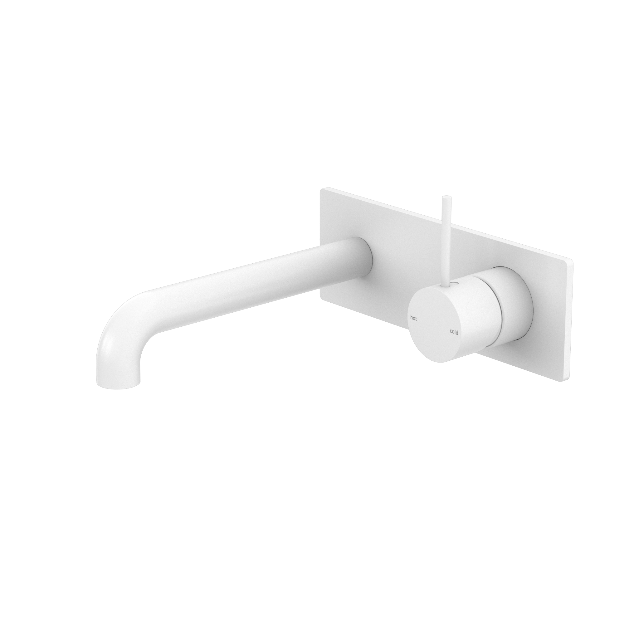Mecca Wall Basin/Bath Mixer 120mm with Handle Up