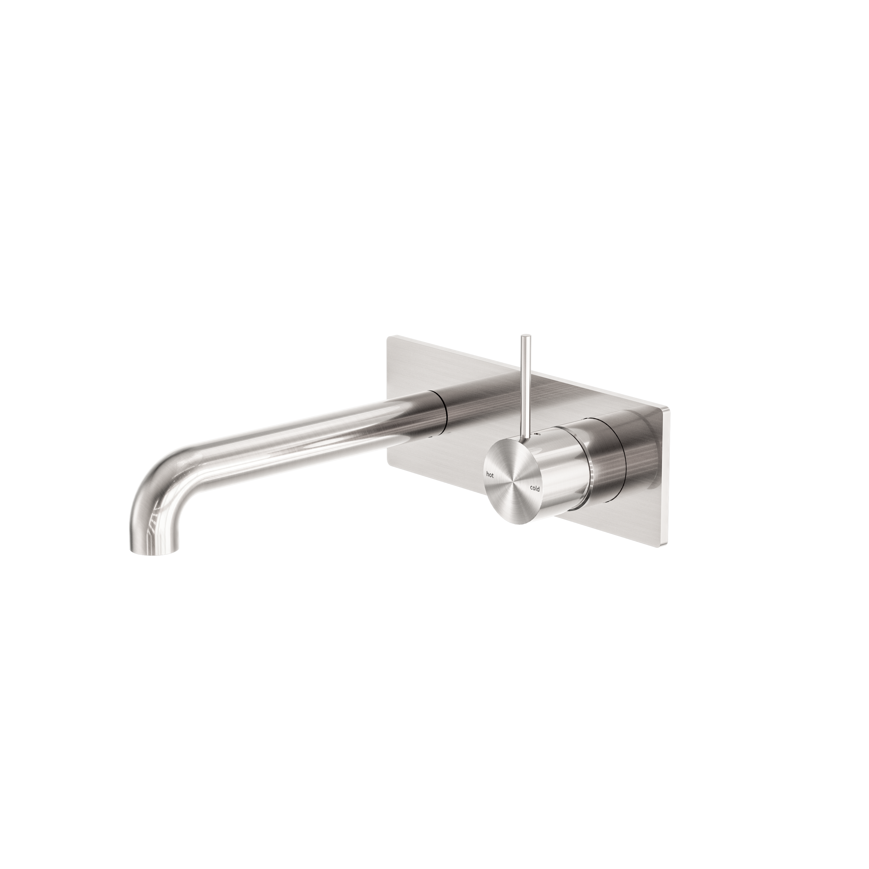 Mecca Wall Basin/Bath Mixer 160mm with Handle Up