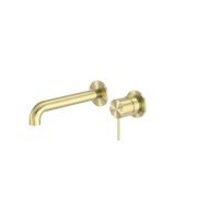 Mecca Wall Basin/Bath Mixer withSeparate Back Plate 160mm