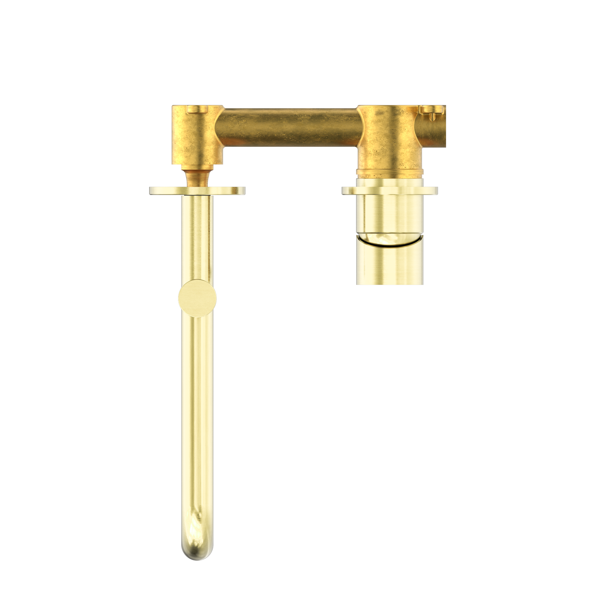 Mecca Wall Basin/Bath Mixer With Swivel Spout 225mm