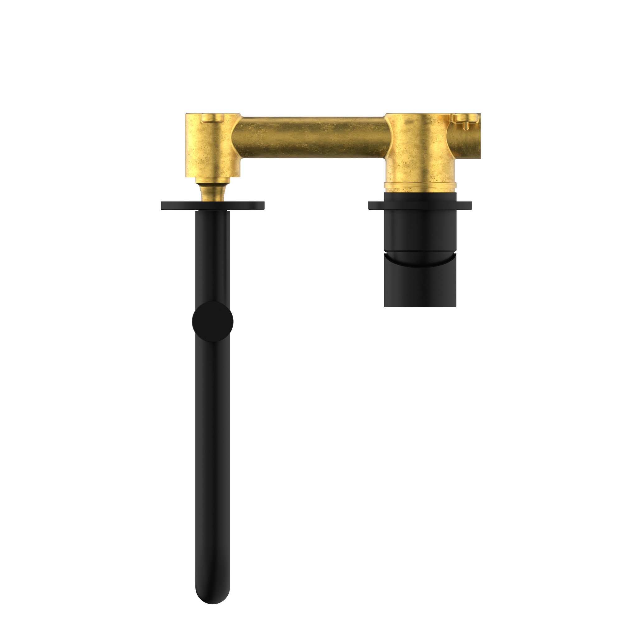 Mecca Wall Basin/Bath Mixer With Swivel Spout 225mm
