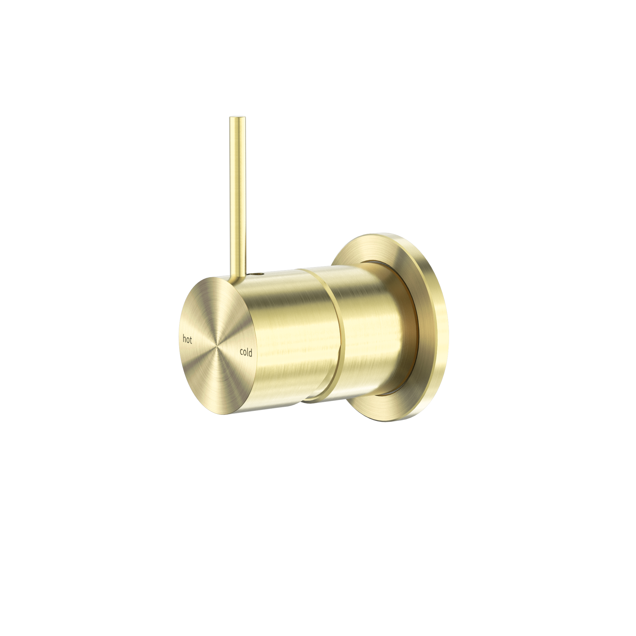 Mecca Shower Mixer With 60mm Handle Up Plate