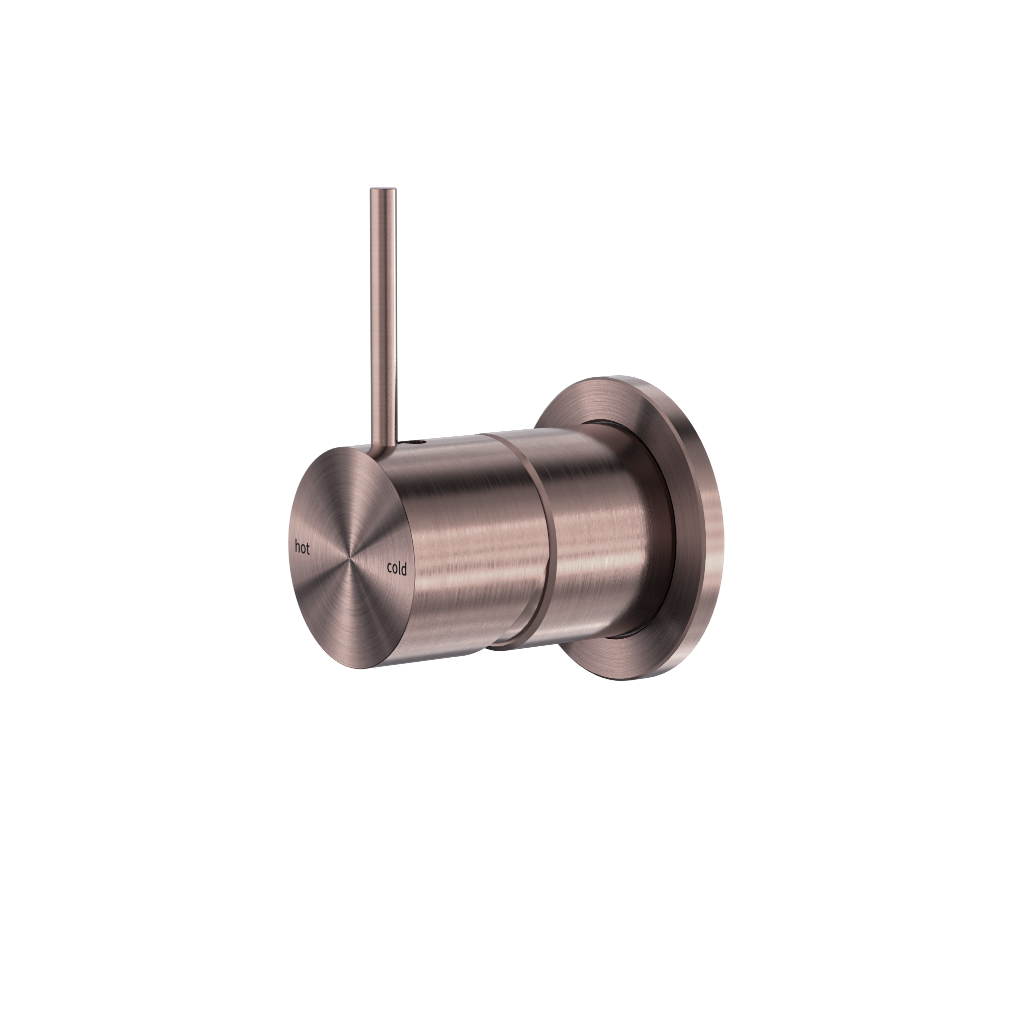 Mecca Shower Mixer With 60mm Handle Up Plate