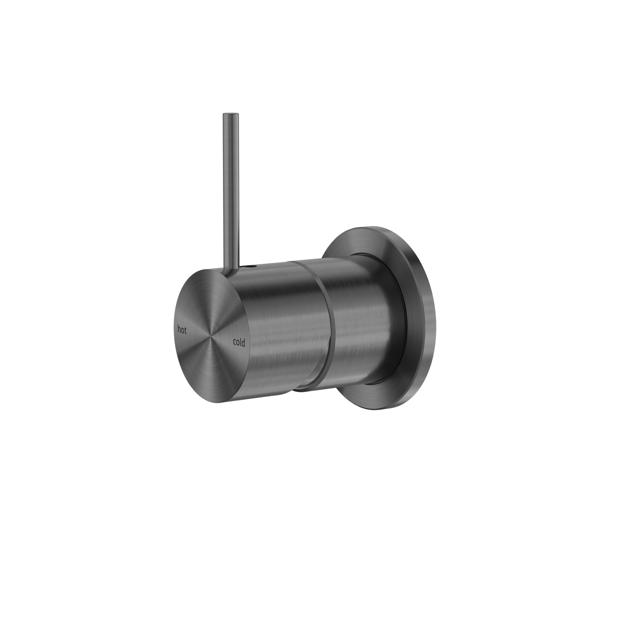 Mecca Shower Mixer With 60mm Handle Up Plate