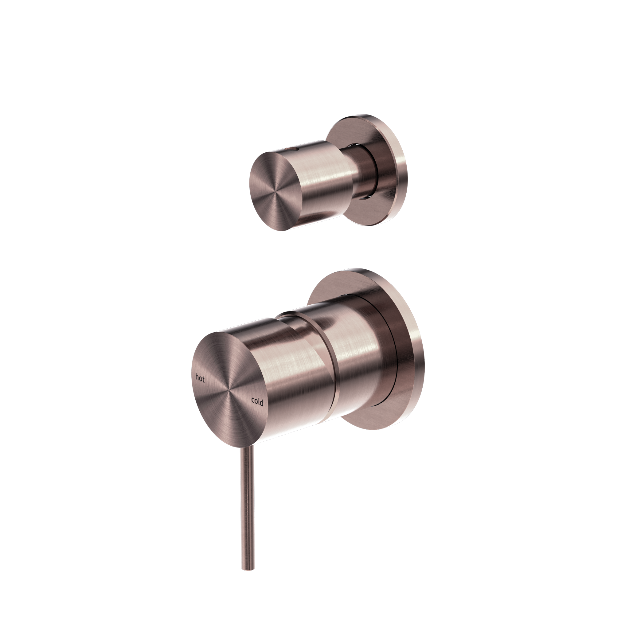 Mecca Shower Mixer With Diverter Separate Back Plate