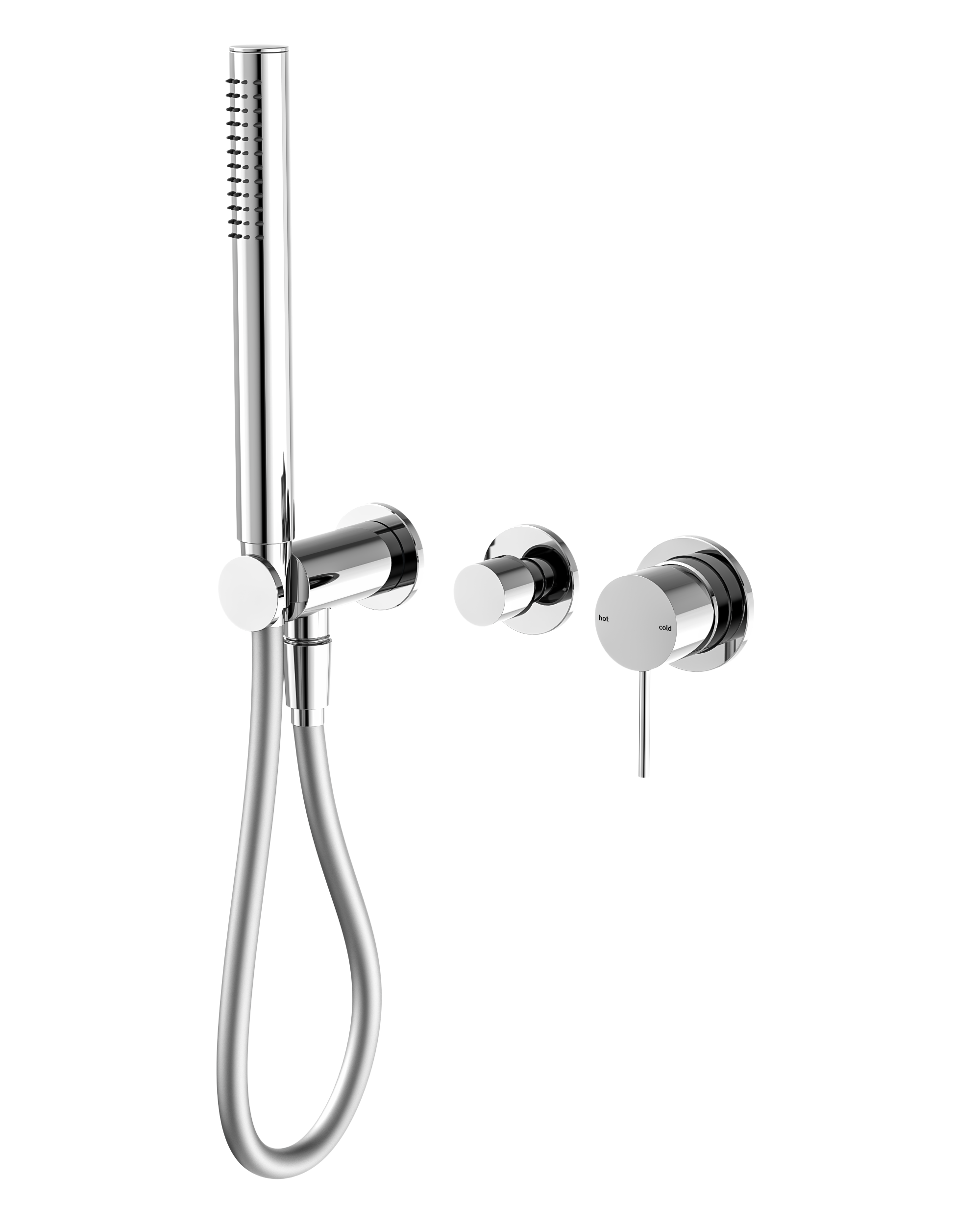 Mecca Shower Mixer With Diverter System Separate Back Plate