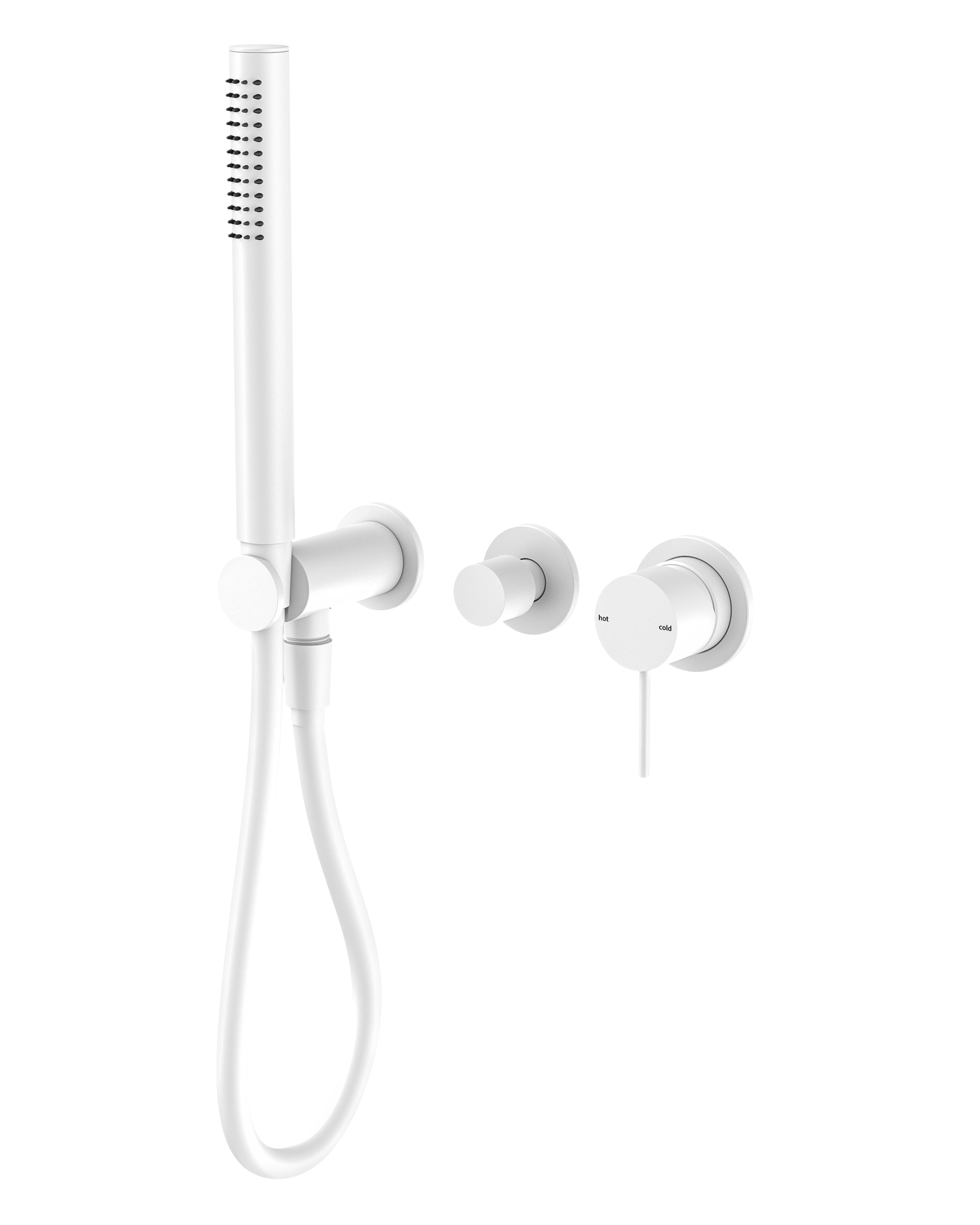 Mecca Shower Mixer With Diverter System Separate Back Plate