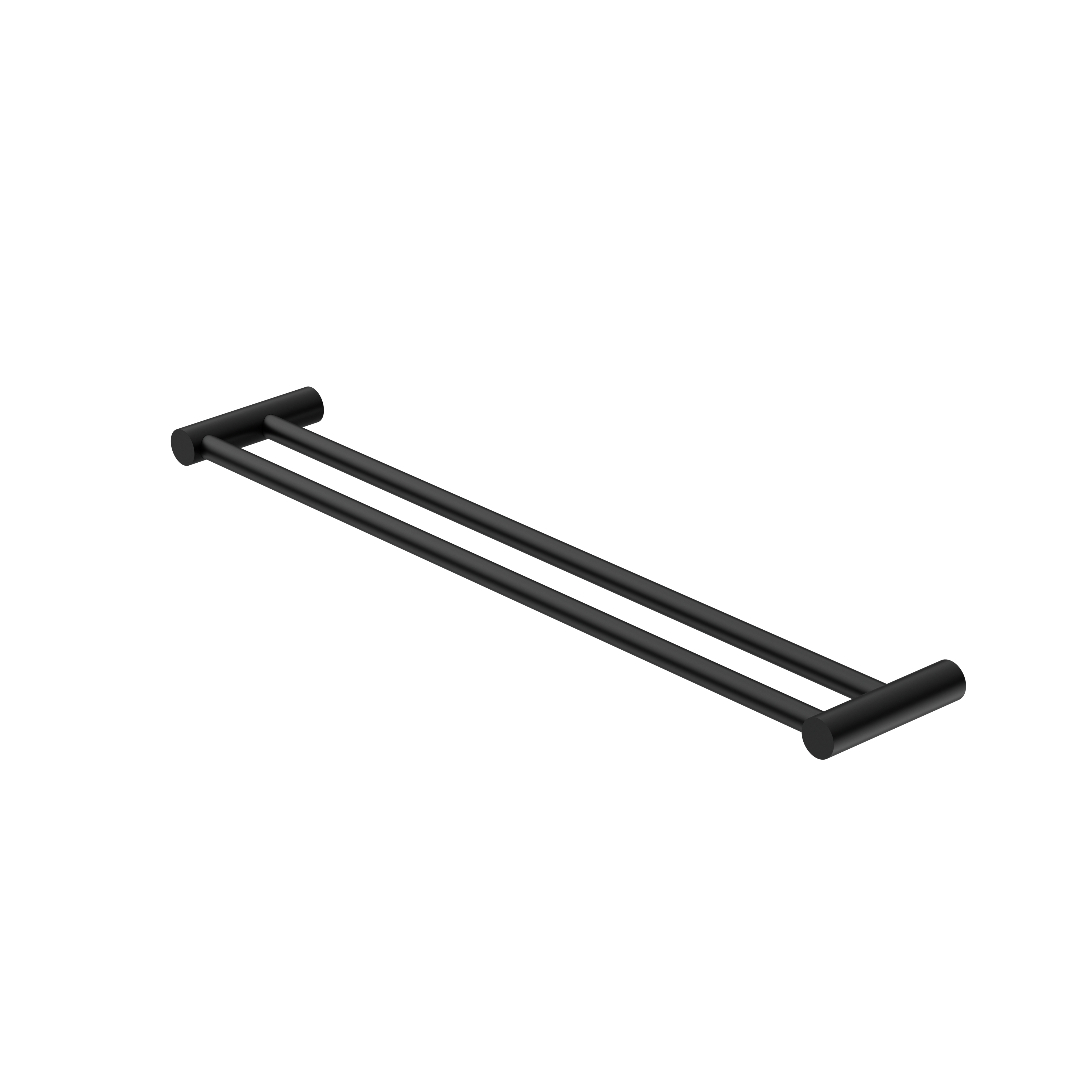 New Mecca Double Towel Rail 600mm