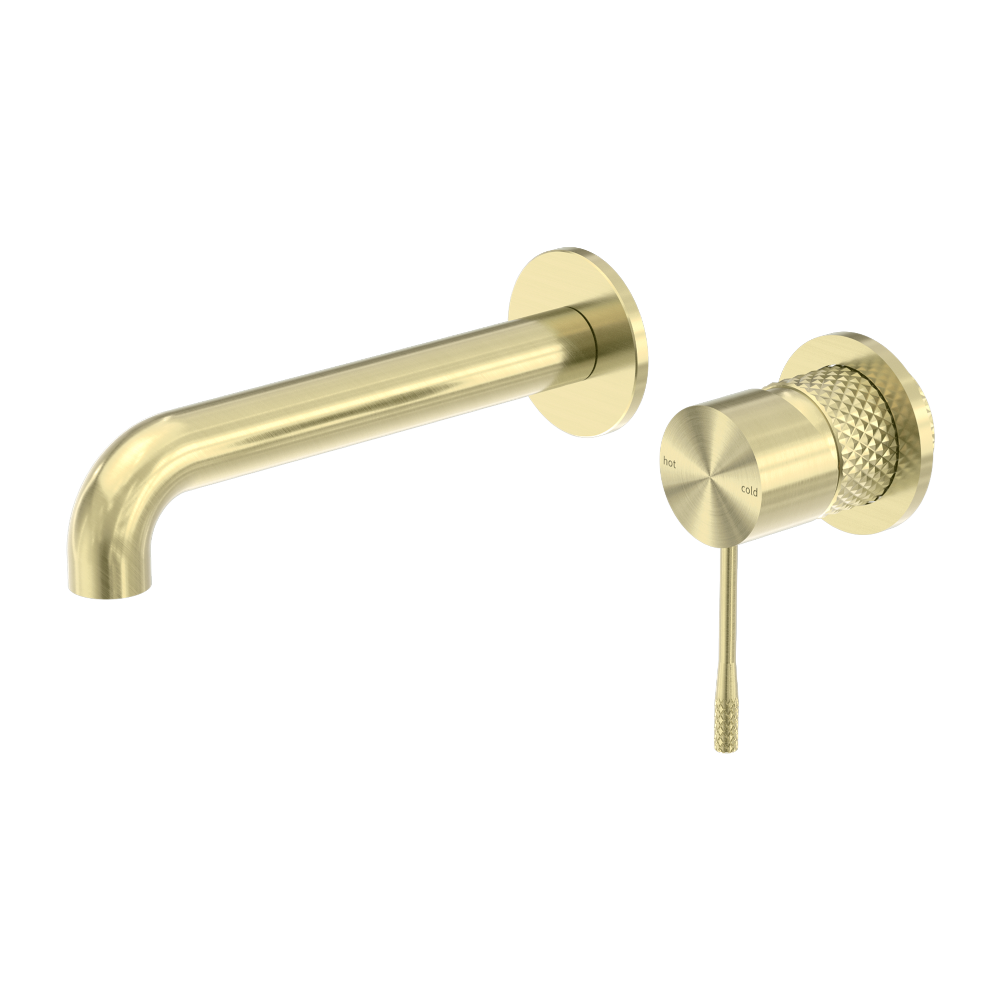 Opal Wall Basin/Bath Mixer with Separate Back Plate 120mm