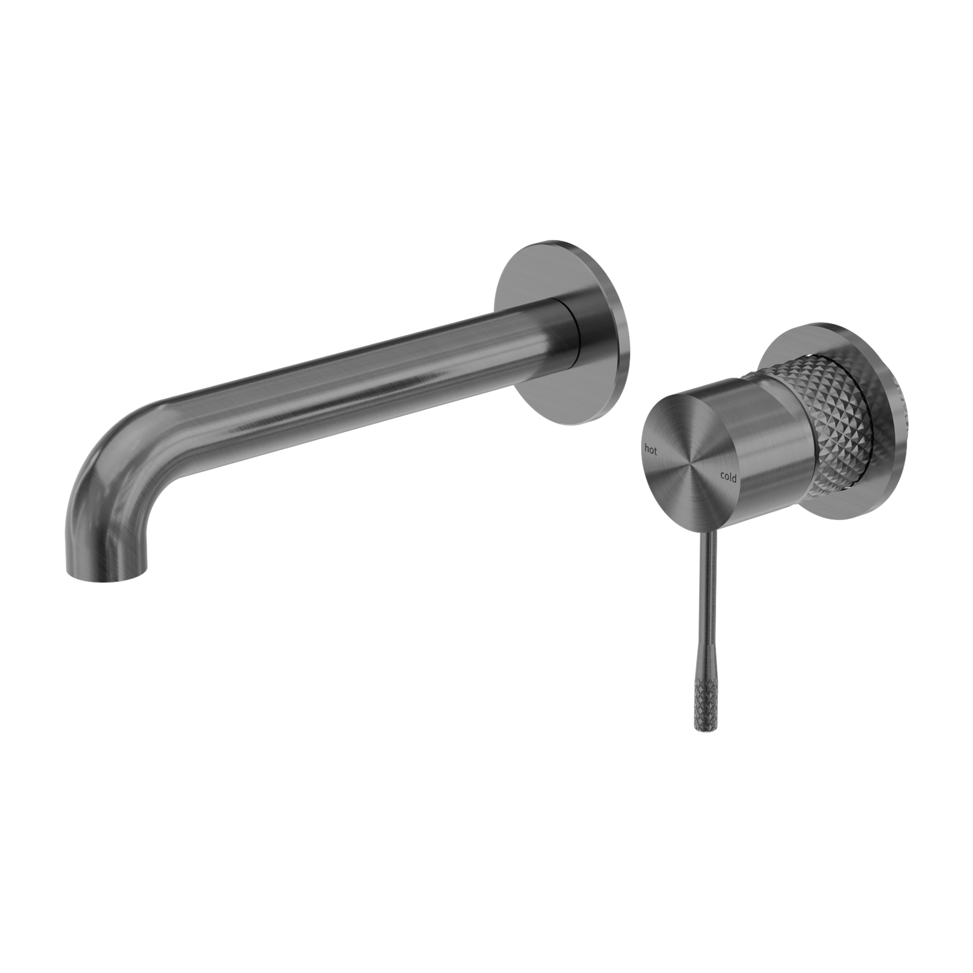 Opal Wall Basin/Bath Mixer With Separate Back Plate 230mm