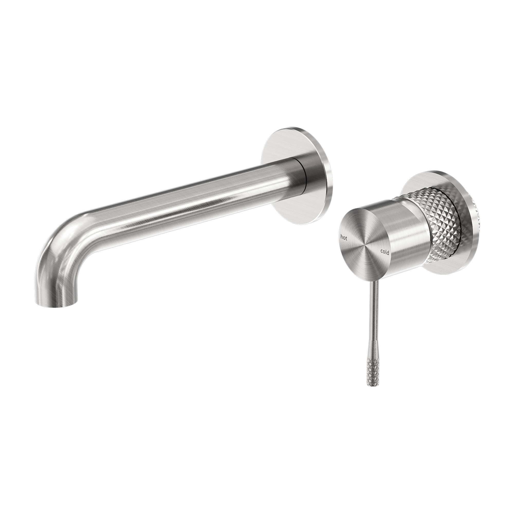 Opal Wall Basin/Bath Mixer with Separate Back Plate 260mm