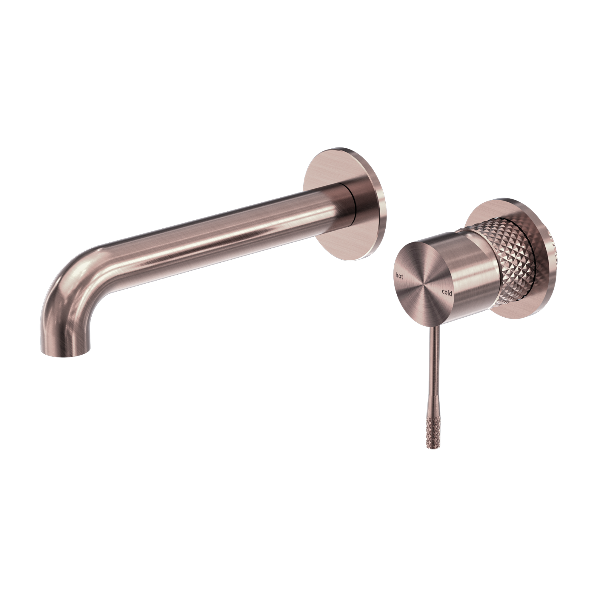 Opal Wall Basin/Bath Mixer with Separate Back Plate 185mm