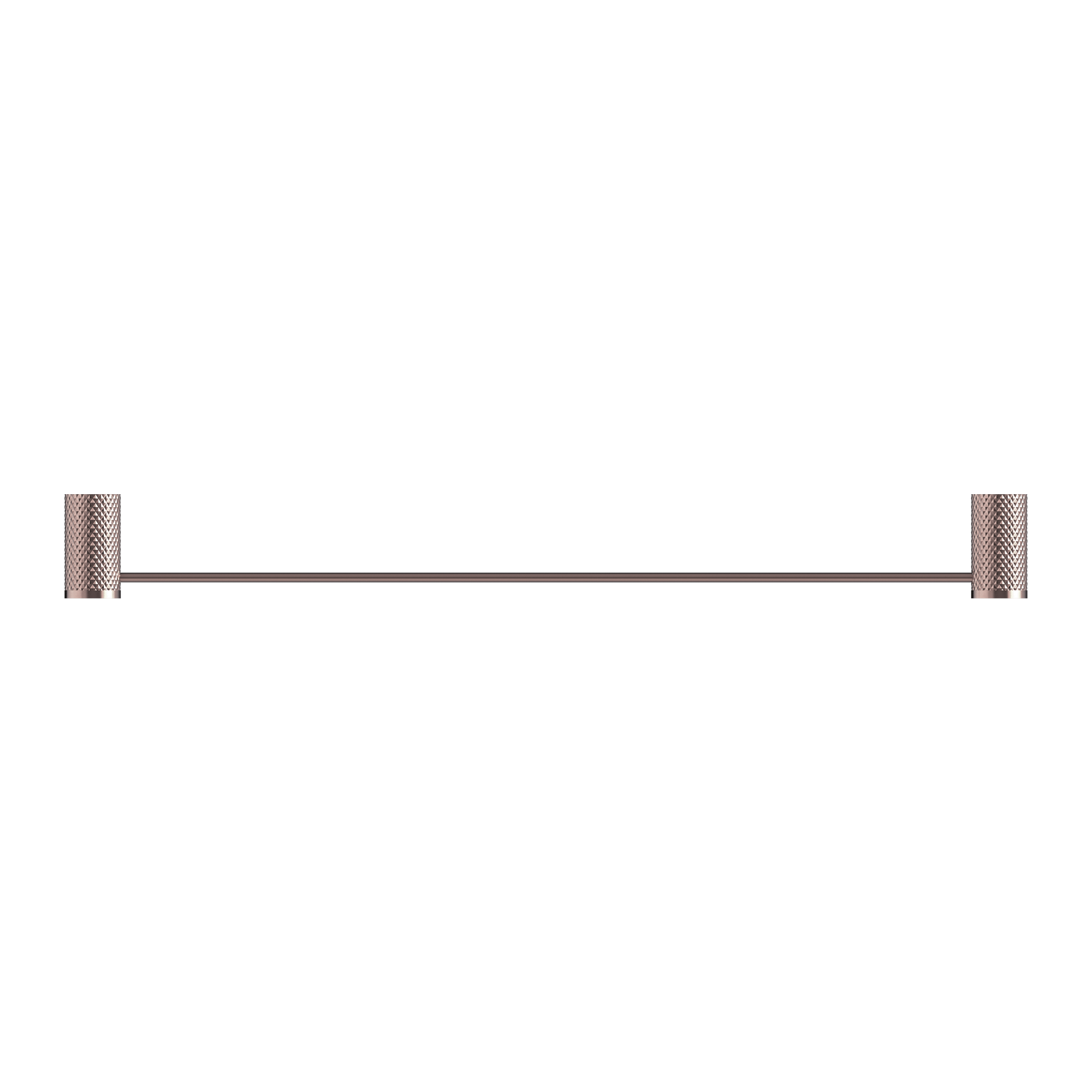Opal Single Towel Rail 600mm