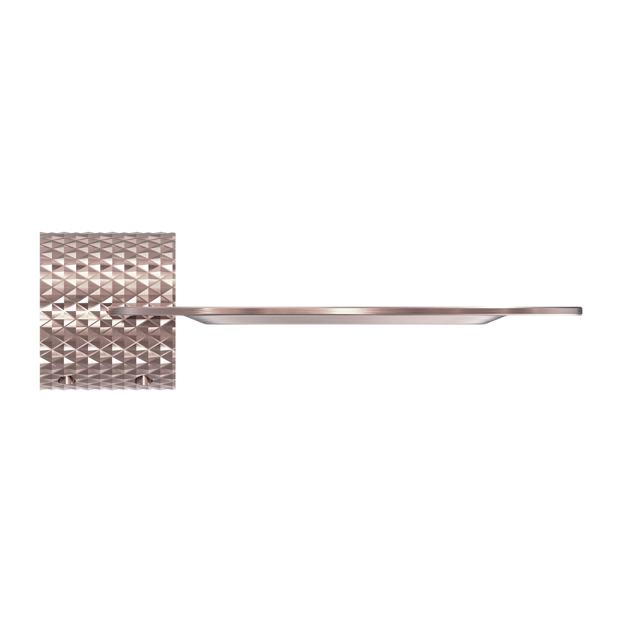 Opal Metal Shower Shelf