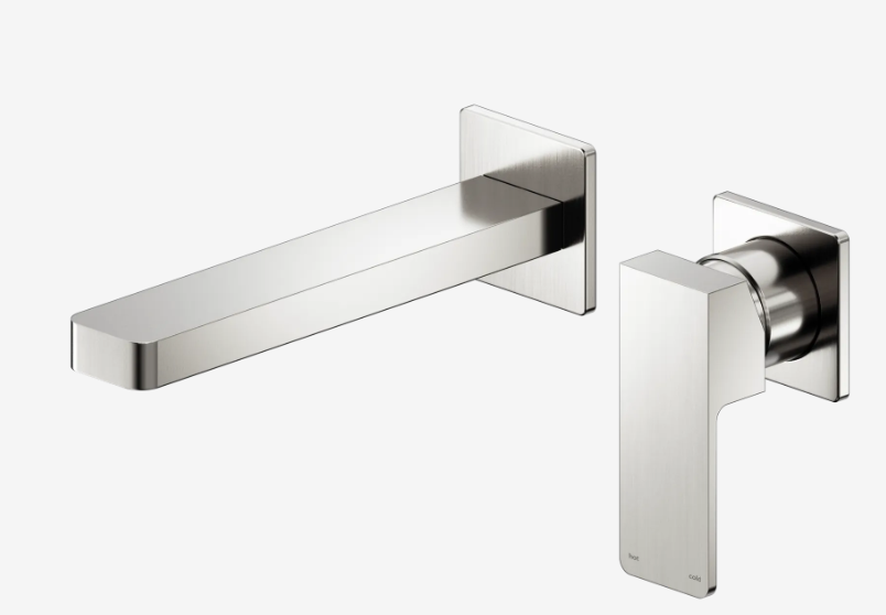 Celia Wall Basin/Bath Mixer with Separate Back Plate