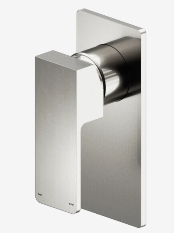 Celia Shower Mixer With Rectangular Backplate