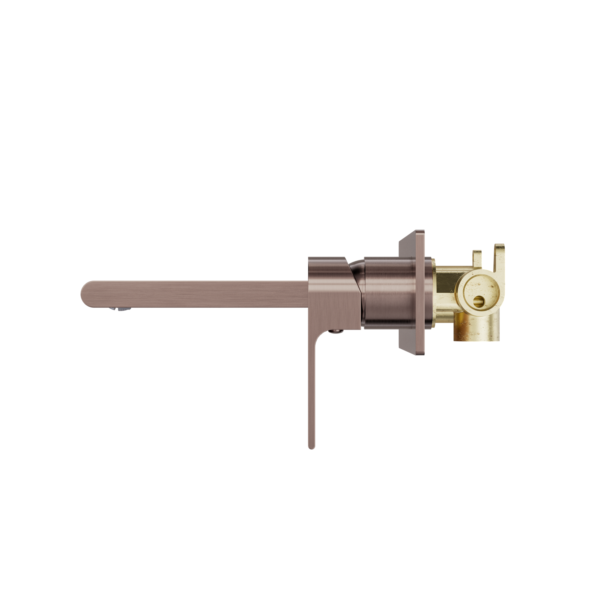 Bianca Wall Basin/Bath Mixer 187mm