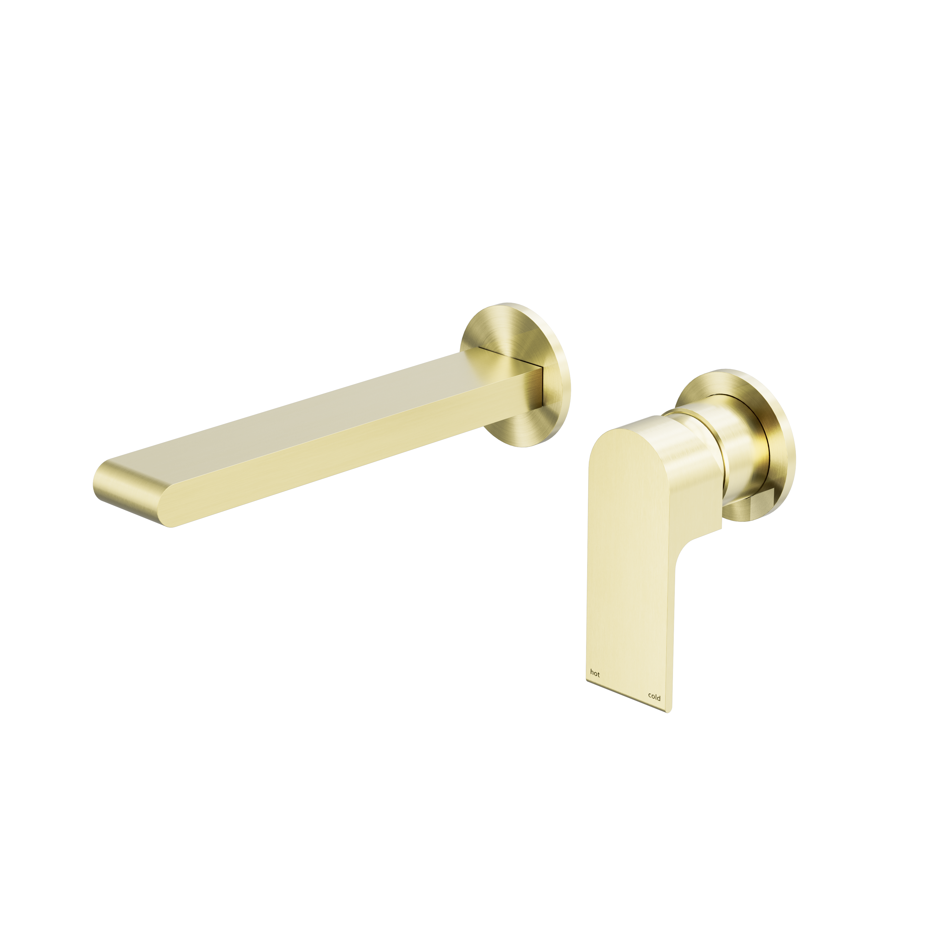 Bianca Basin/Bath Mixer with Separate Back Plate 187mm