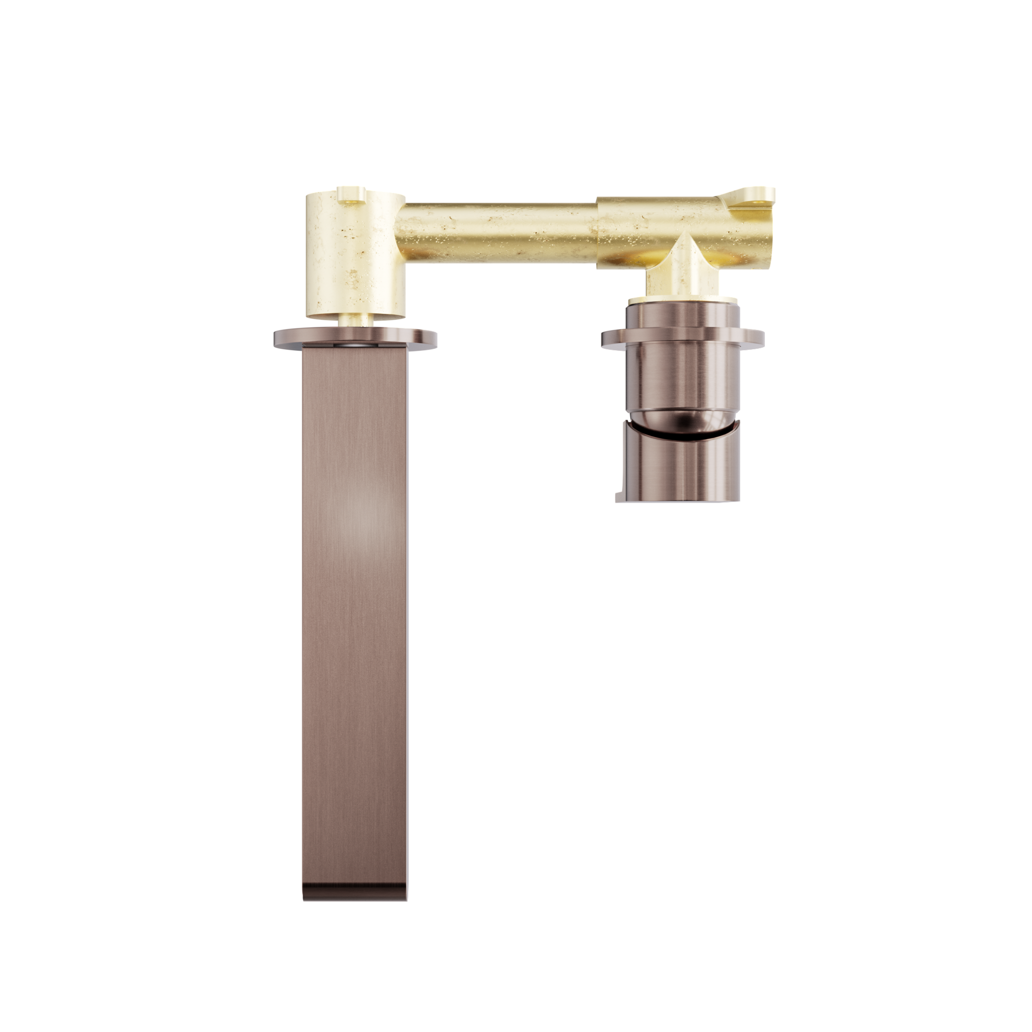 Bianca Basin/Bath Mixer with Separate Back Plate 187mm