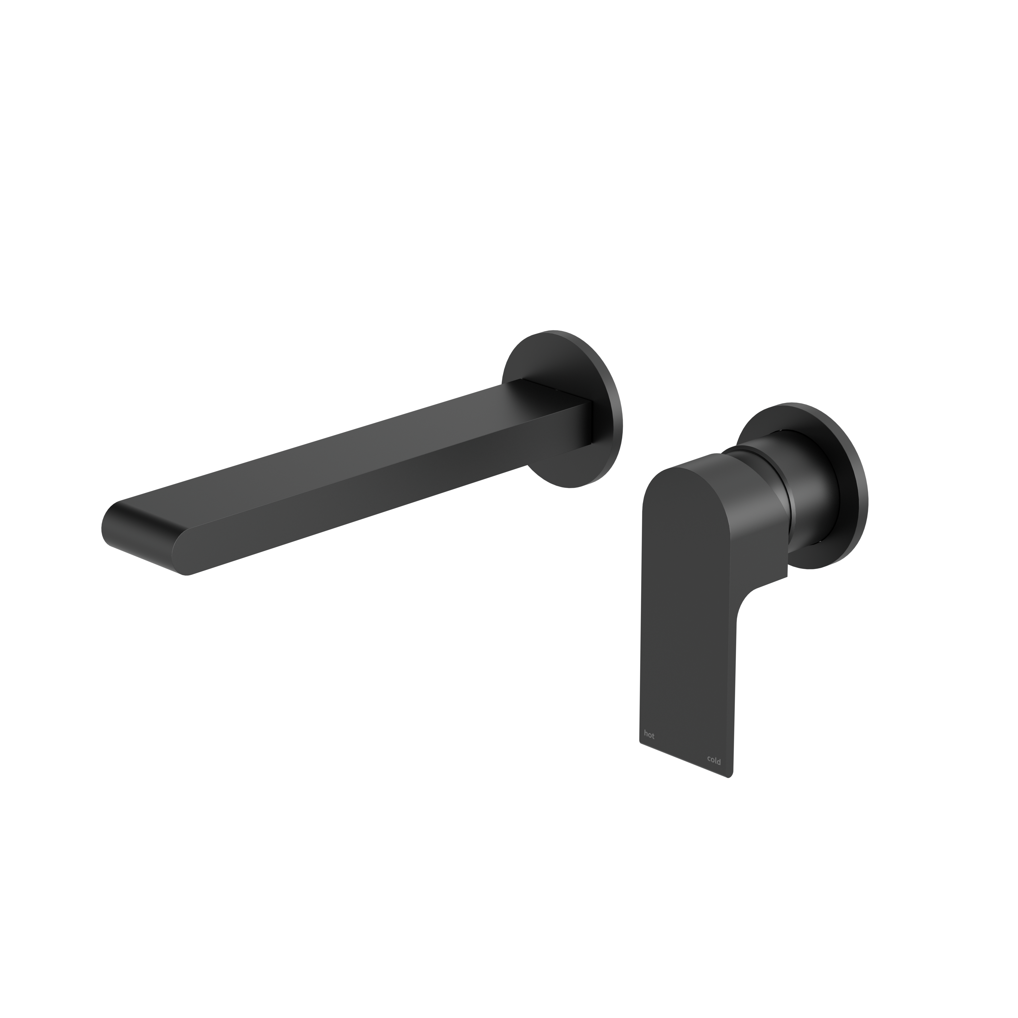 Bianca Basin/Bath Mixer with Separate Back Plate 187mm