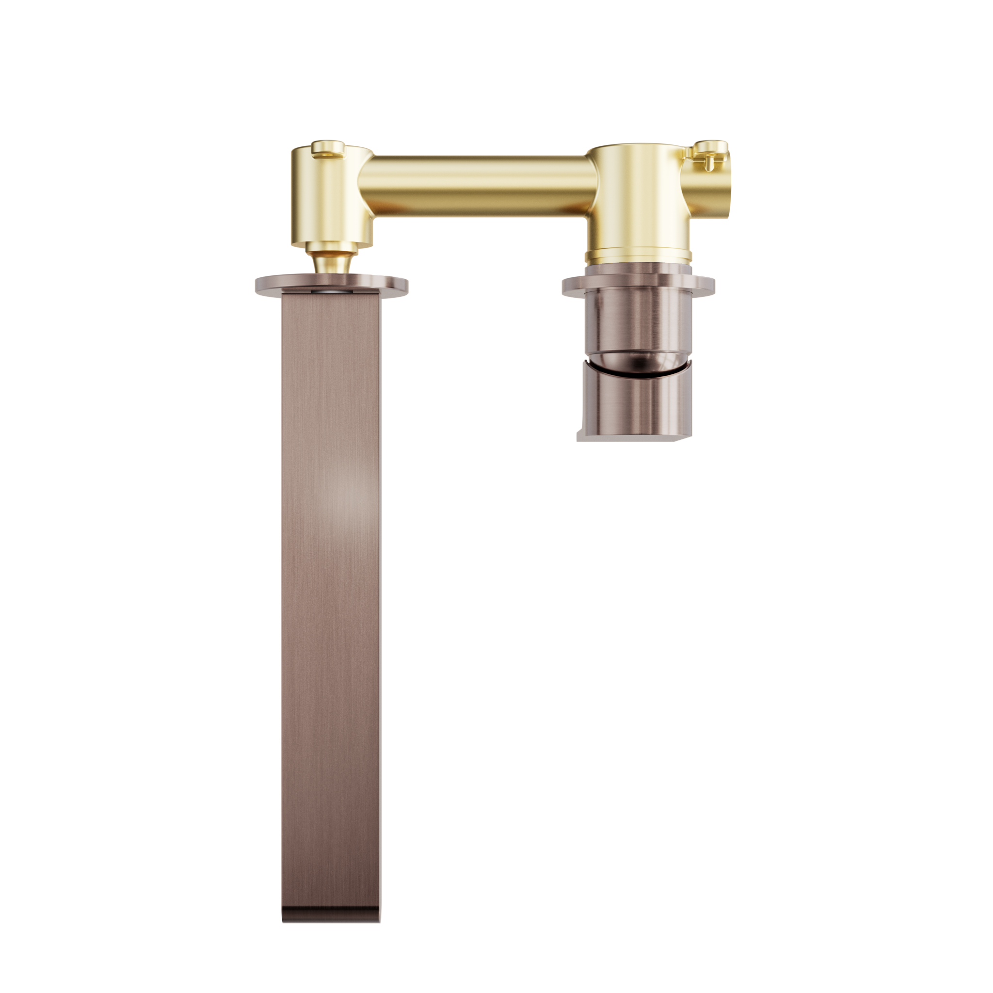 Bianca Basin/Bath Mixer with Separate Back Plate 230mm