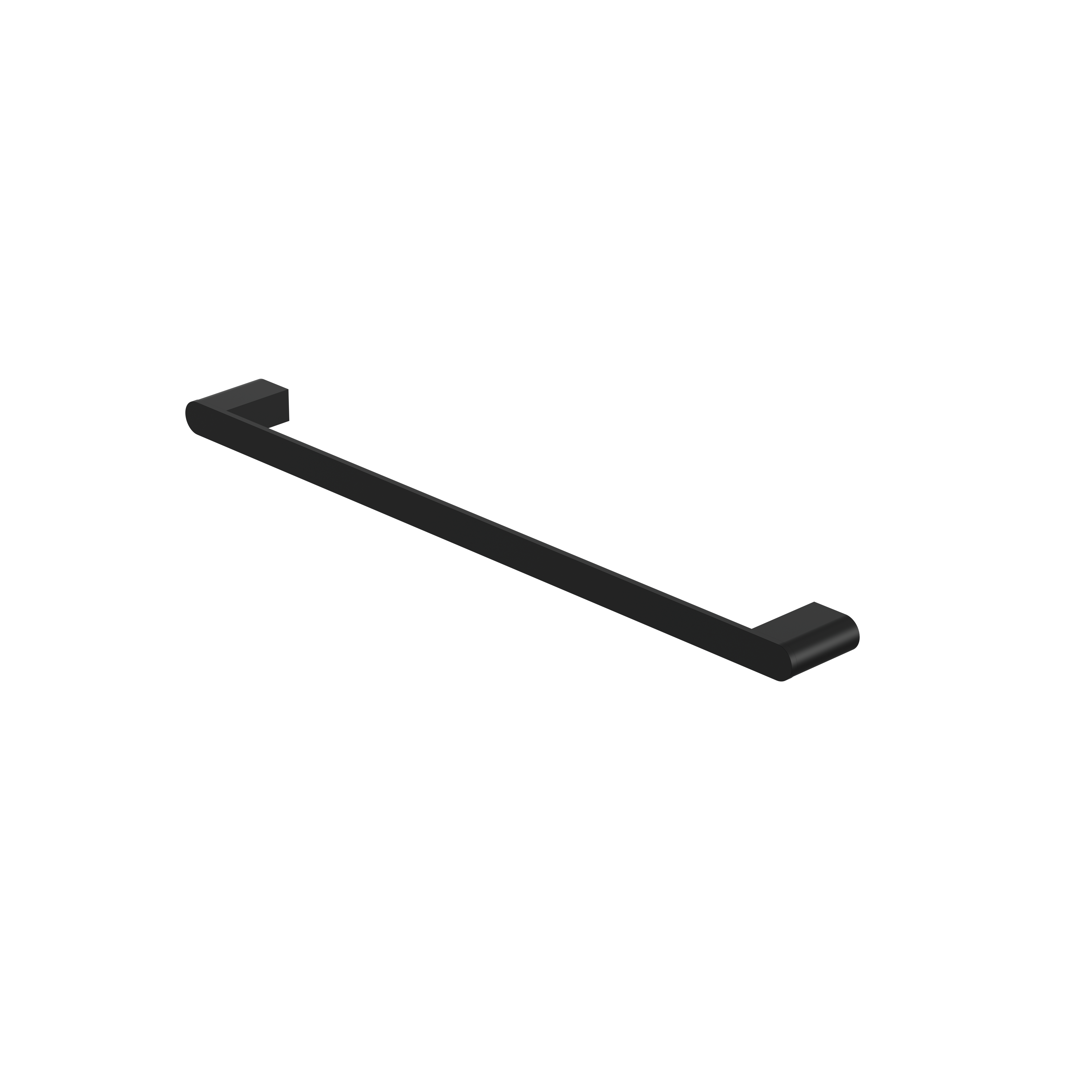 Bianca Single Towel Rail 600mm